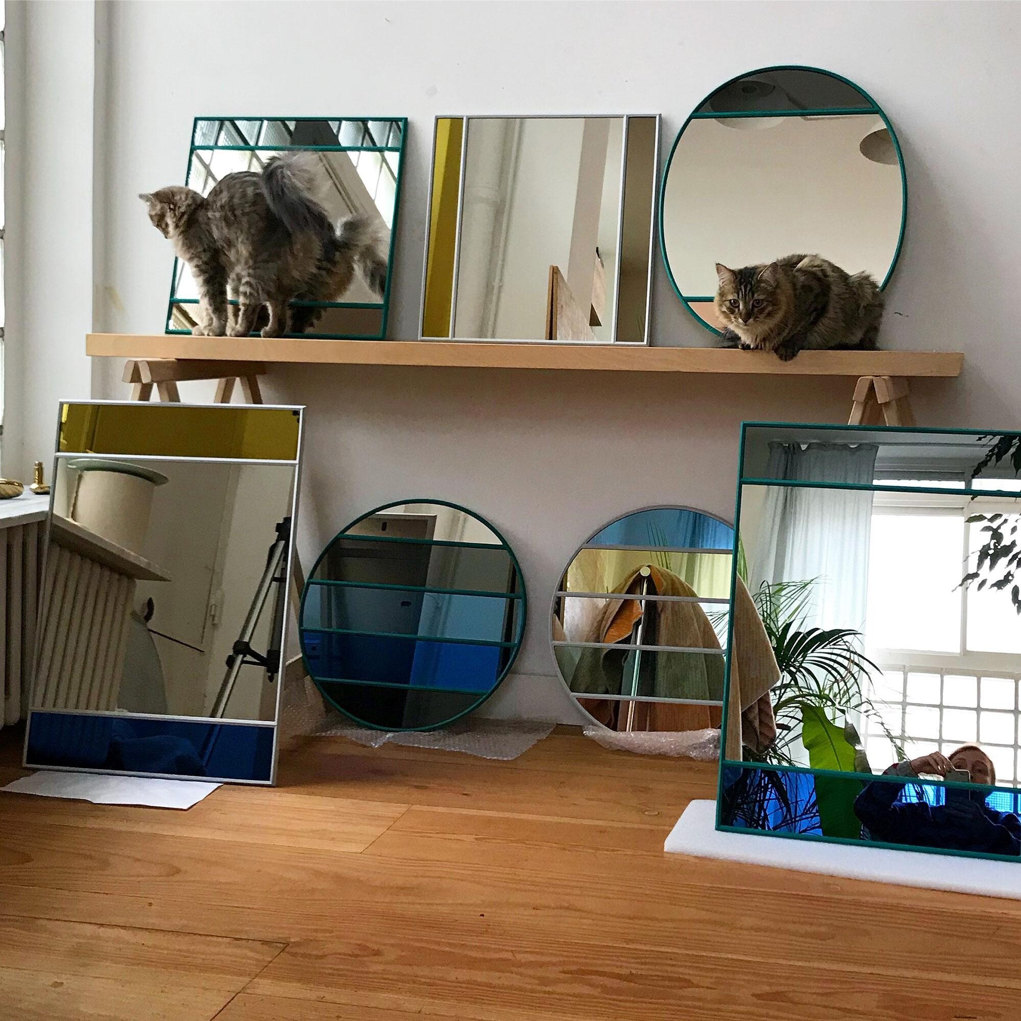 Vitrail Wall Mirror 70x50cm