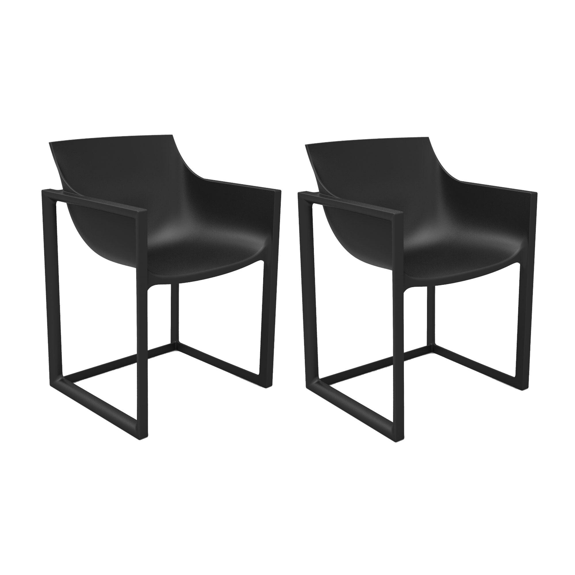 Wall Street Armchair Set of 2