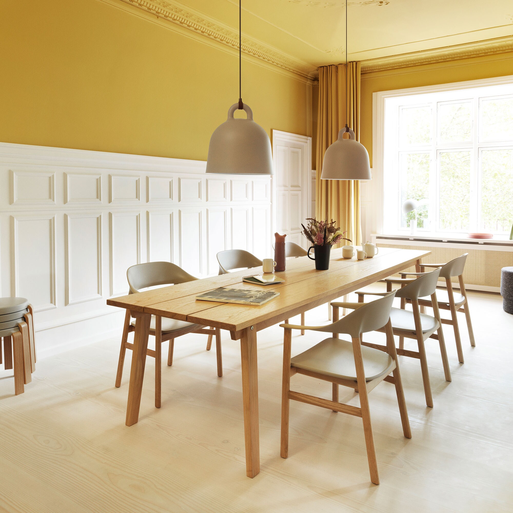 Slice Wood Dining Table