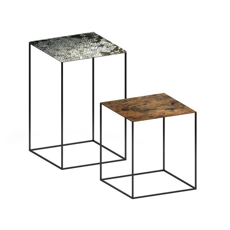 Slim Irony Art Side Table 41x41x46cm