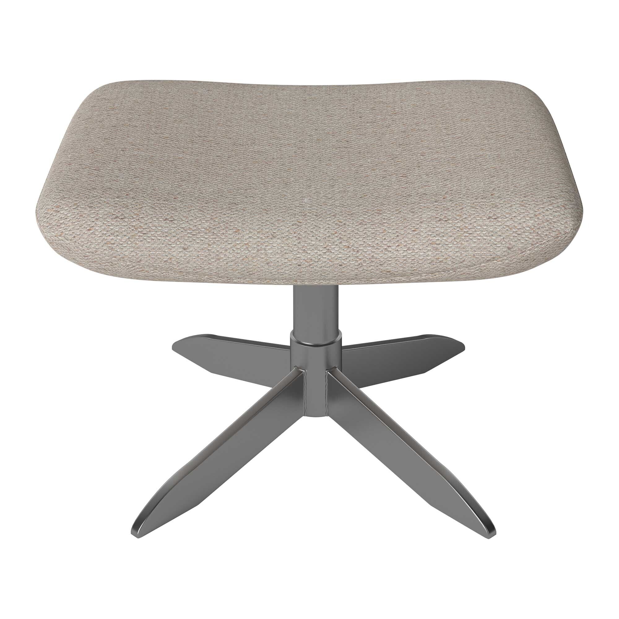 Saga Footstool Satin Base