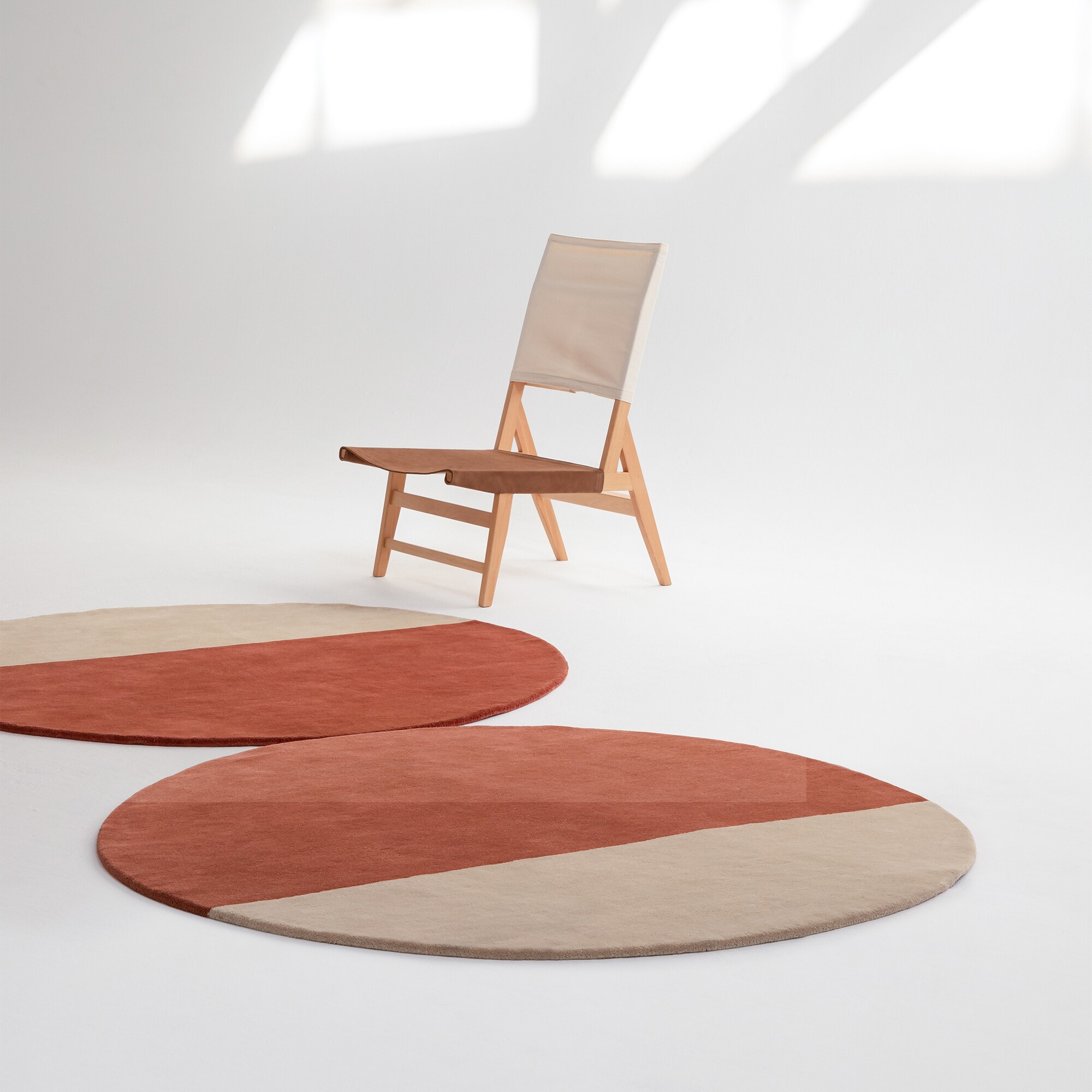 Pearl Wool Rug 150x148cm