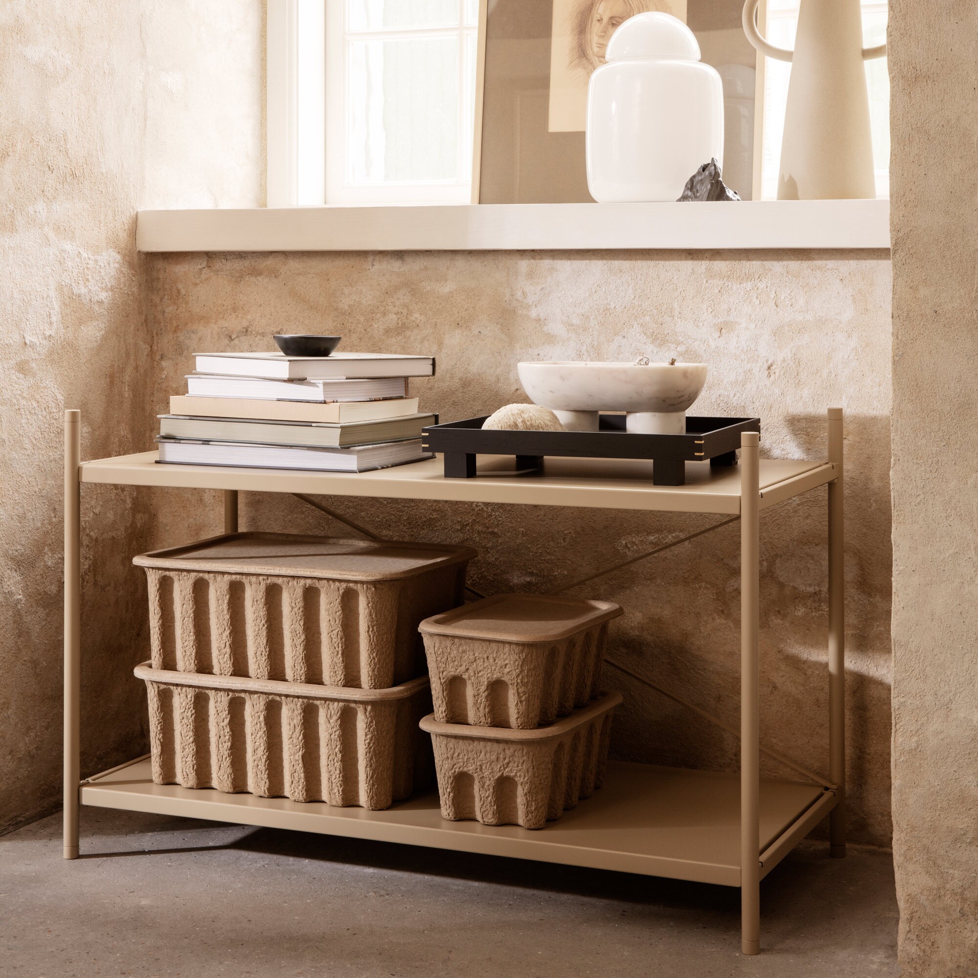 Paper Pulp Box Set Of 2