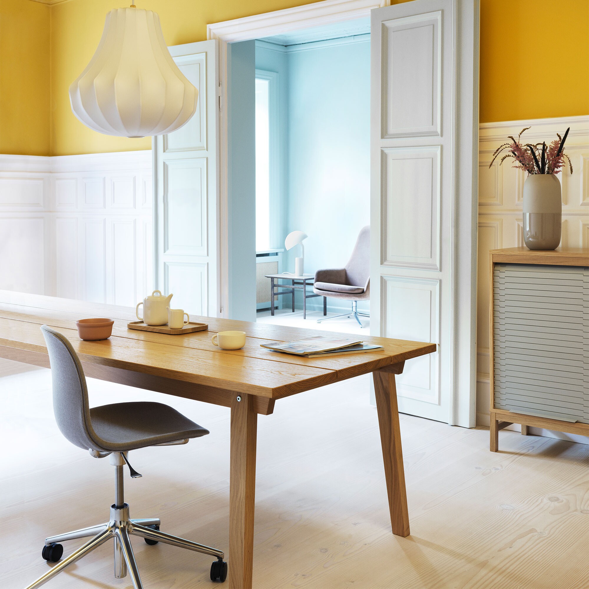 Slice Wood Dining Table