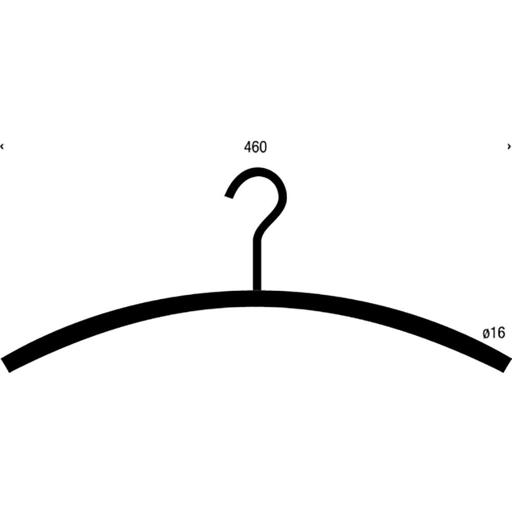 Tube Coat Hanger Set Of 2