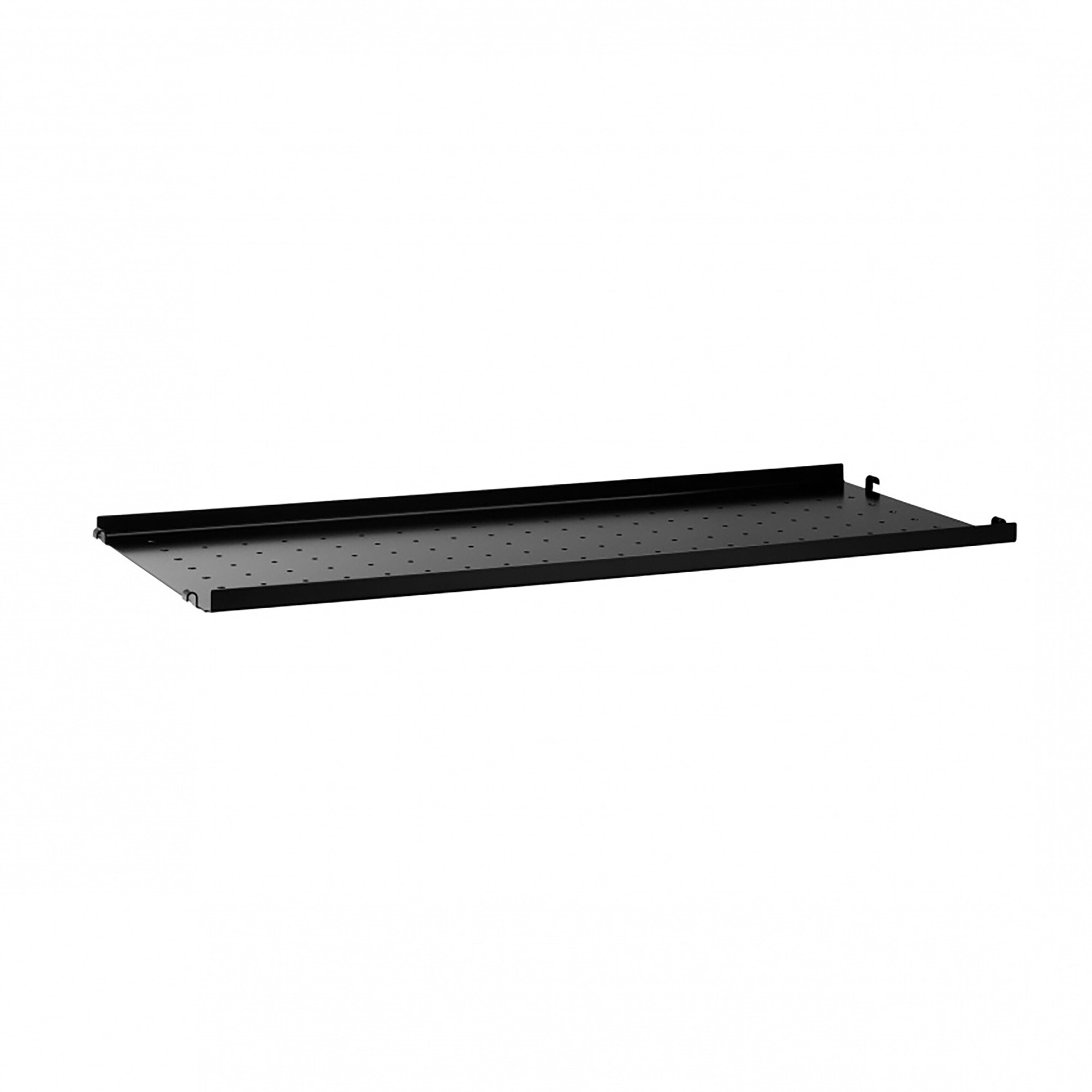 String System Shelf Low Edge Depth 30cm Steel