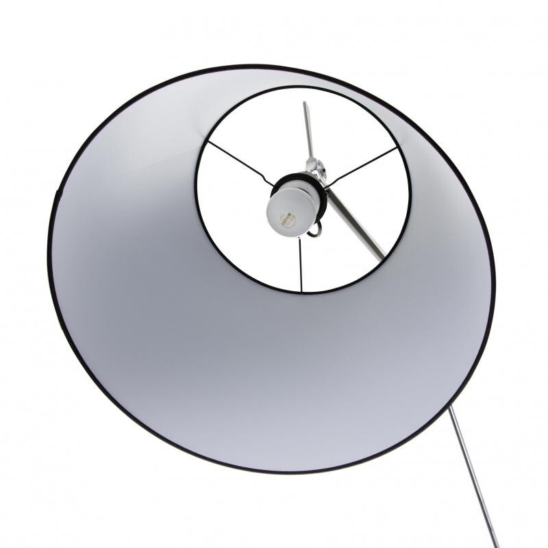 Tolomeo Mega Floor Lamp Black With Switch