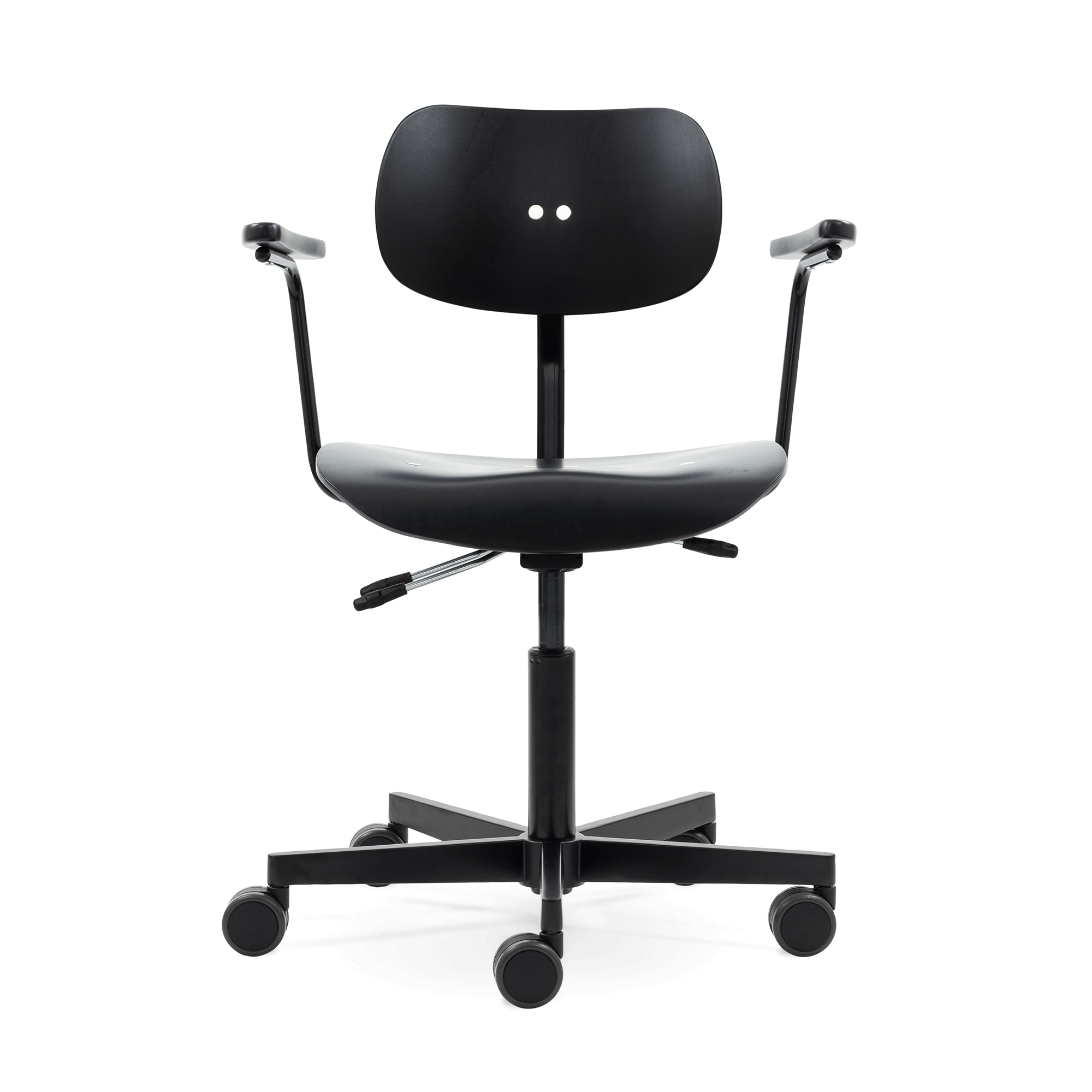 S 197 R 20 Chair With Armrest Frame black