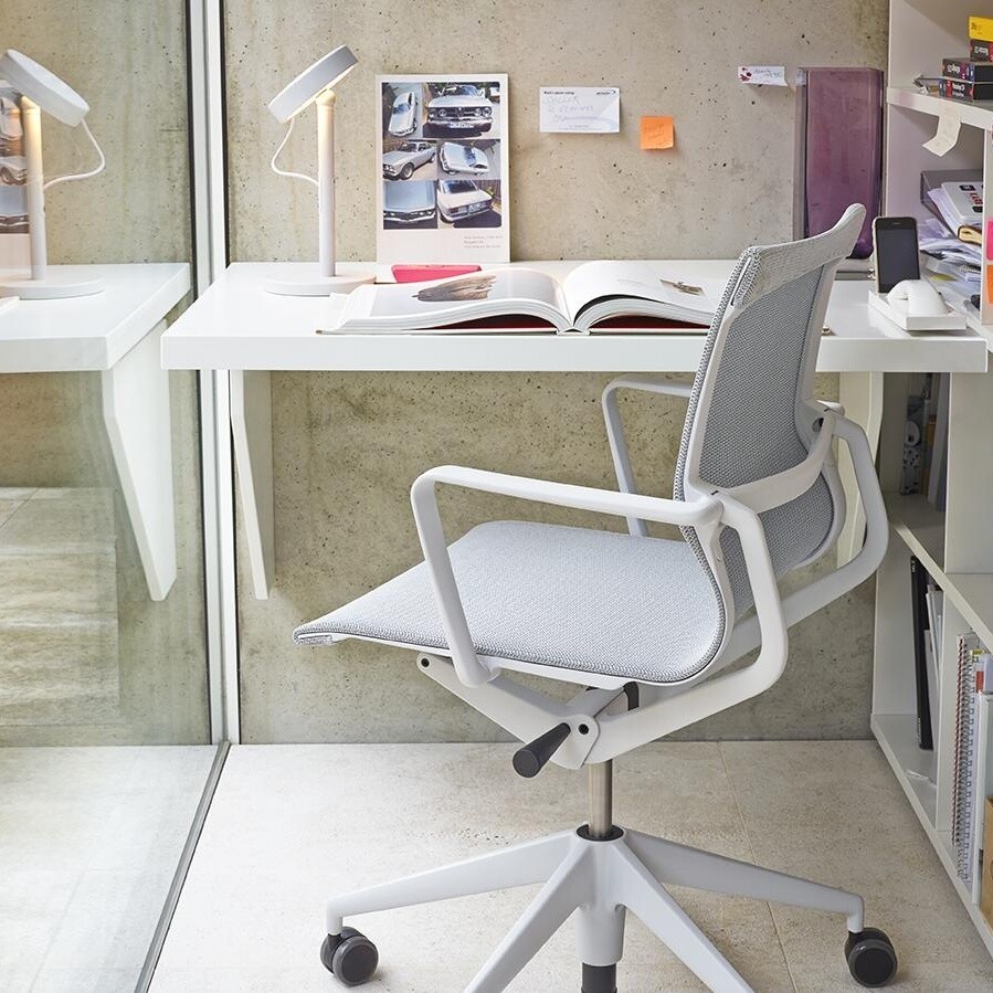 Physix Office Chair Soft Grey Base