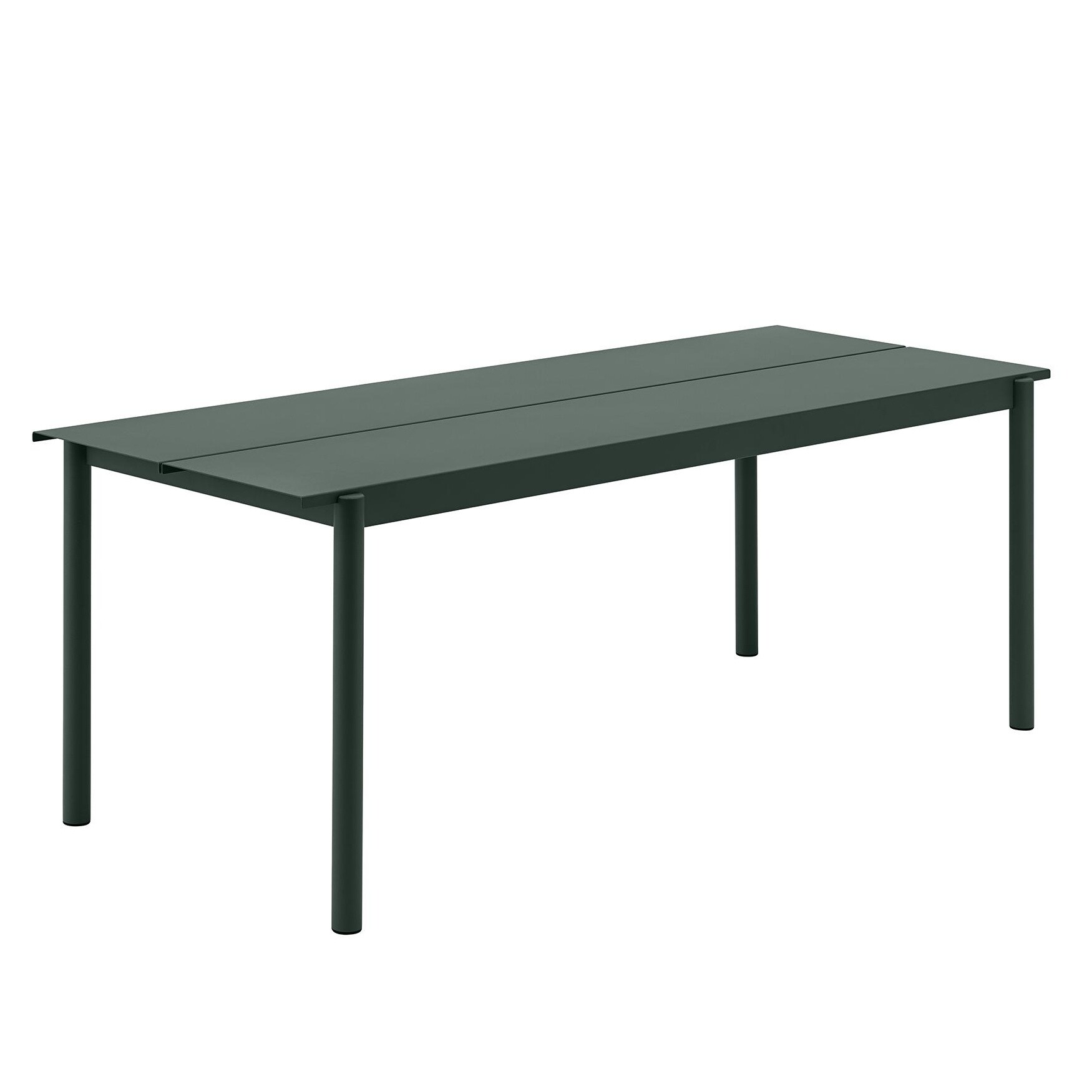 Linear Steel Outdoor Table 200x75cm