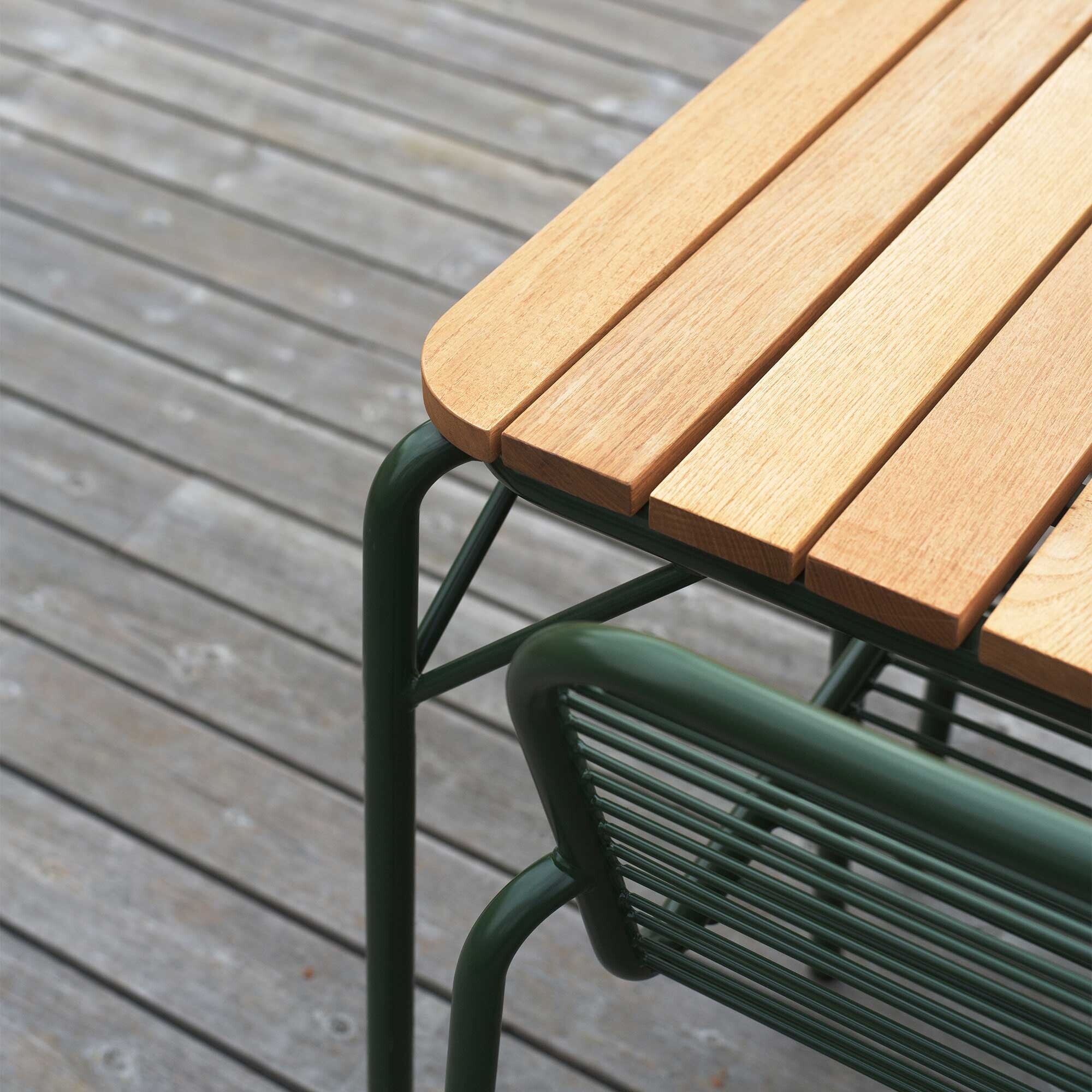 Vig Outdoor Table Wood 90x200cm
