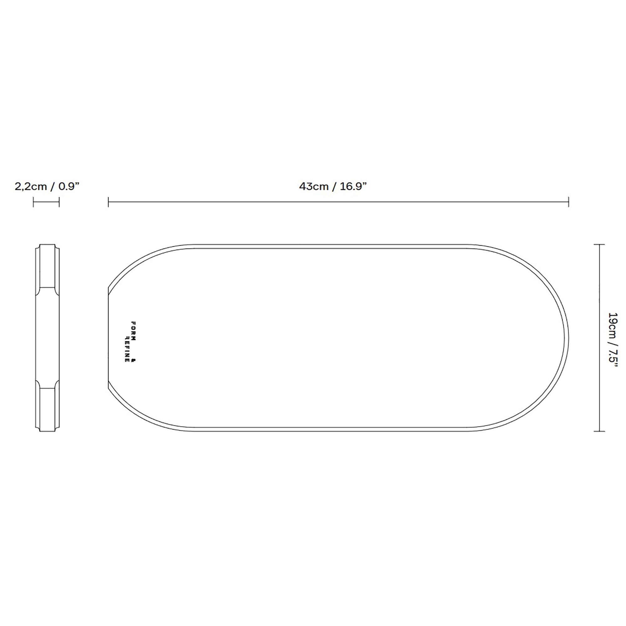 Section Cutting Board Long