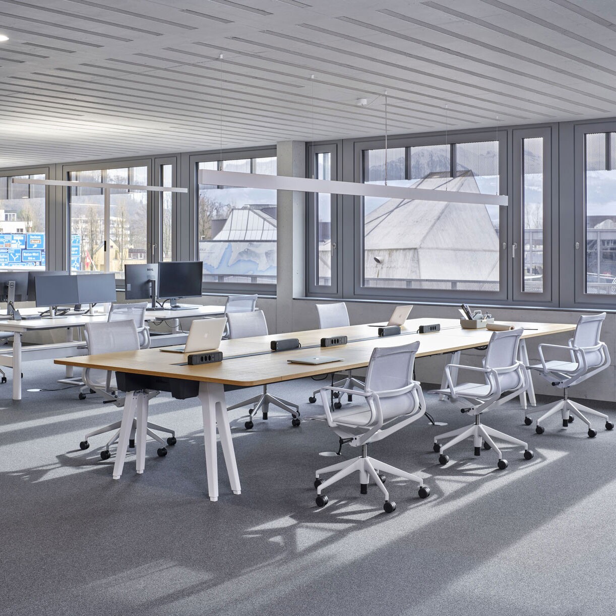 Physix Office Chair Soft Grey Base