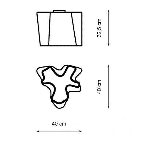 Logico Soffitto Singola Ceiling Lamp