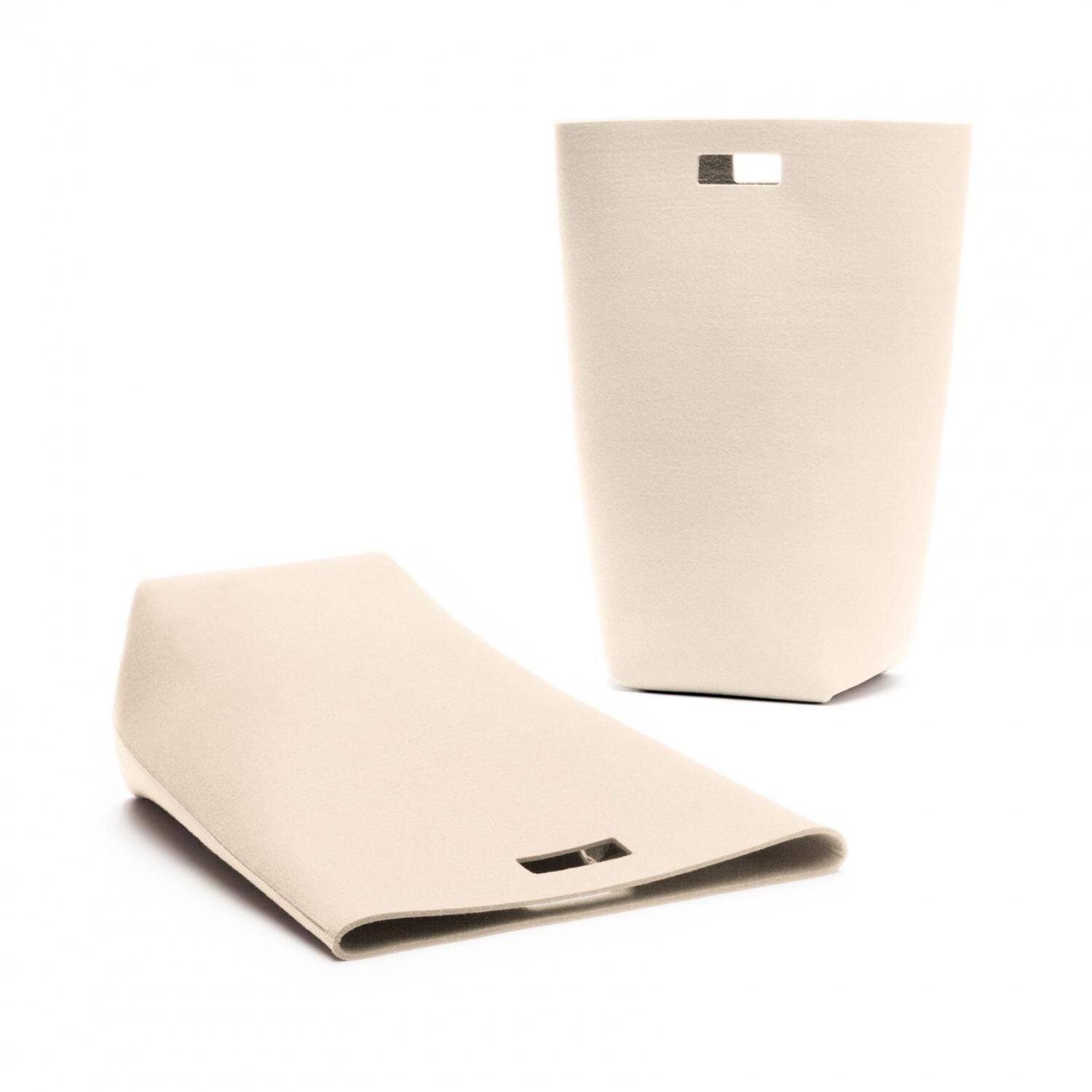 Wool Felt Laundry Basket