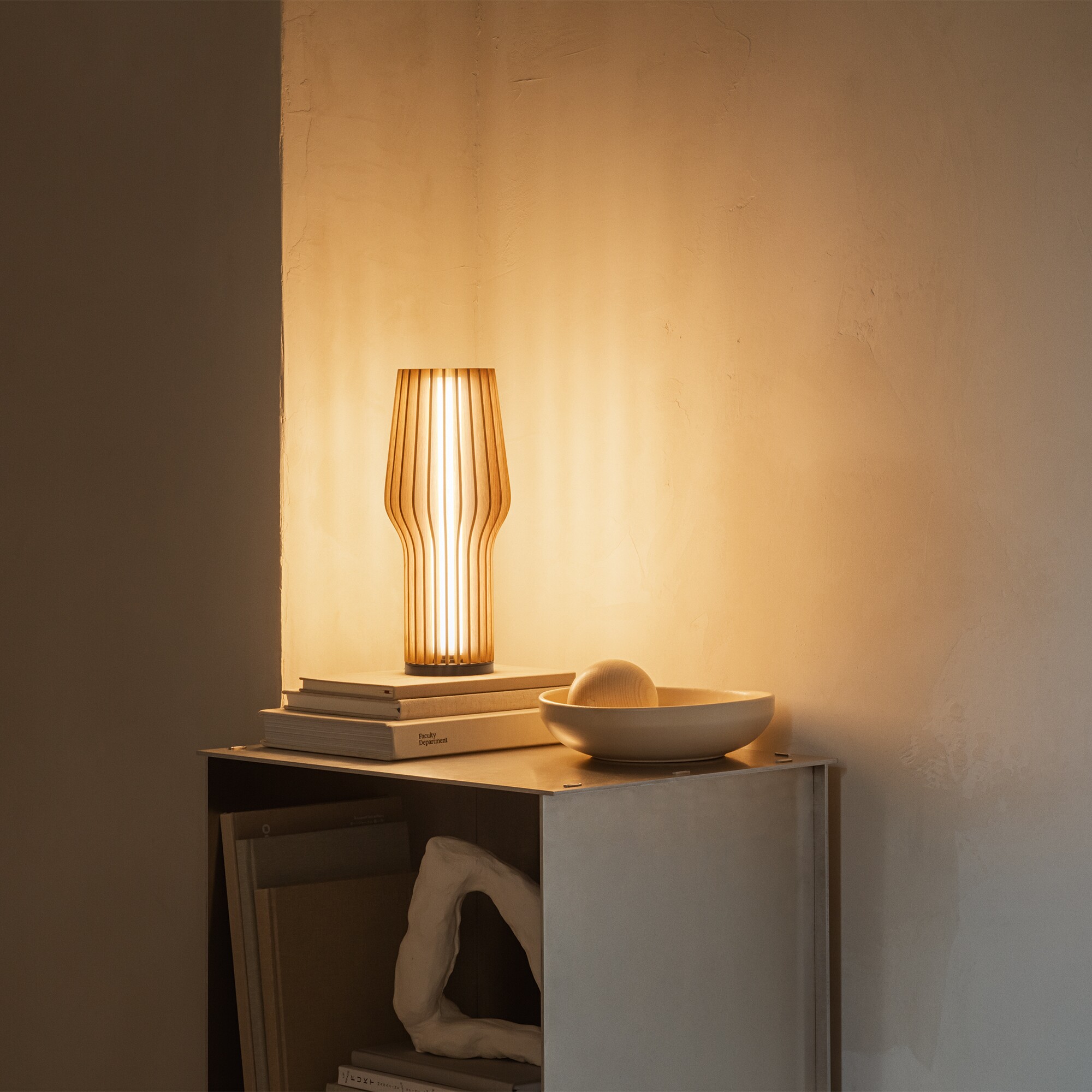 Radiant LED Lamp with Battery