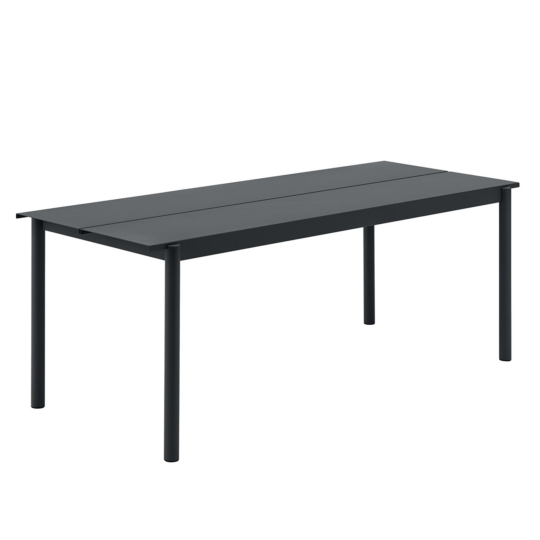 Linear Steel Outdoor Table 200x75cm