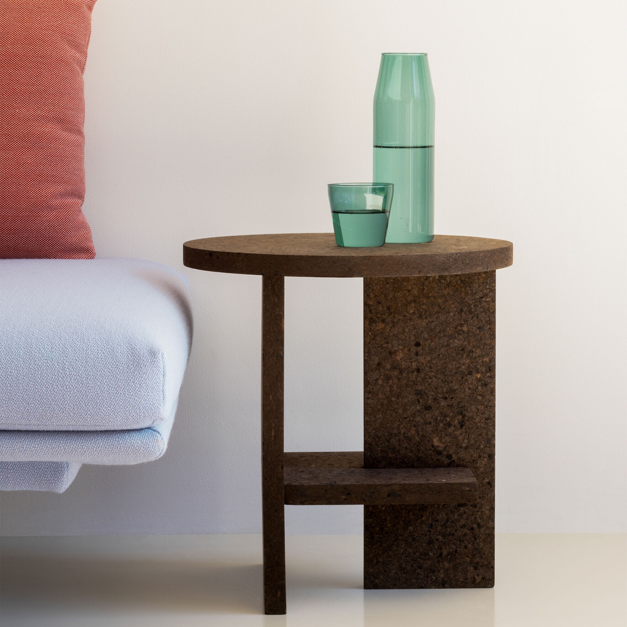 Tee Side Table Cork