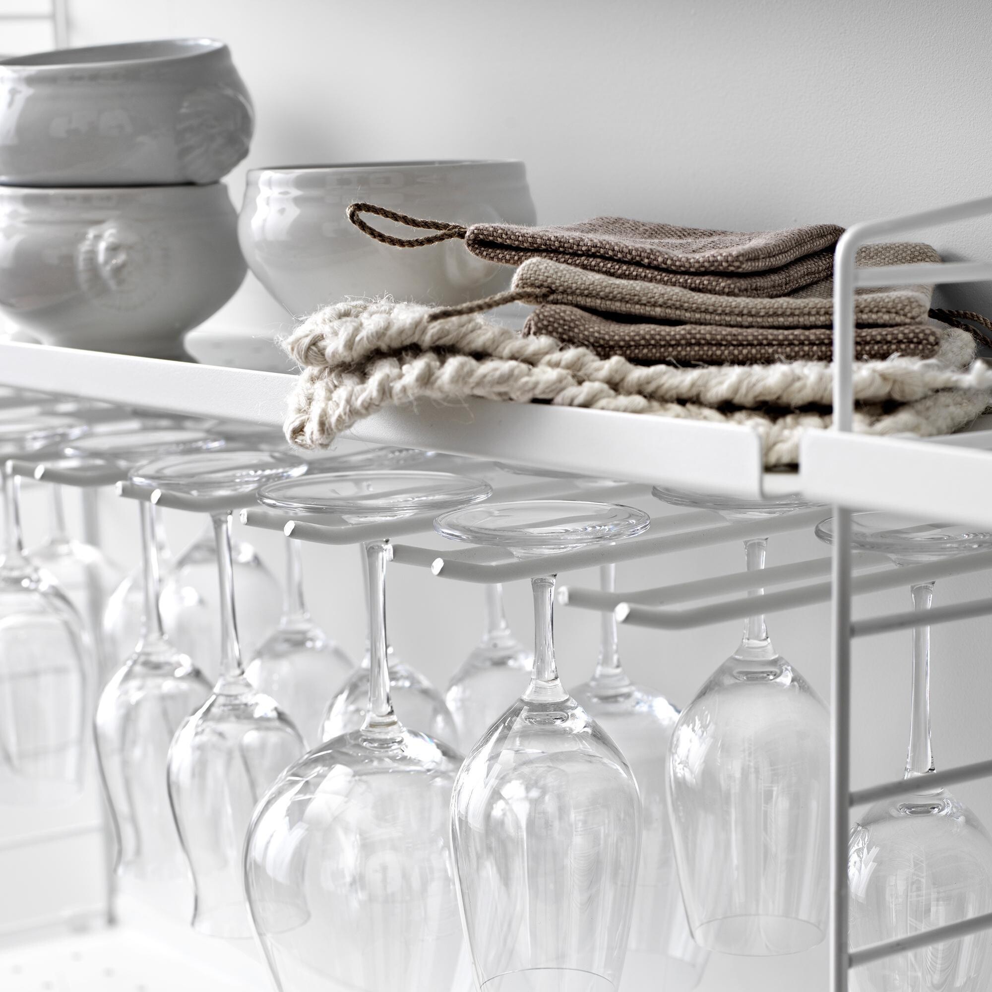 String System Hanger Rack for Glasses Set of 2