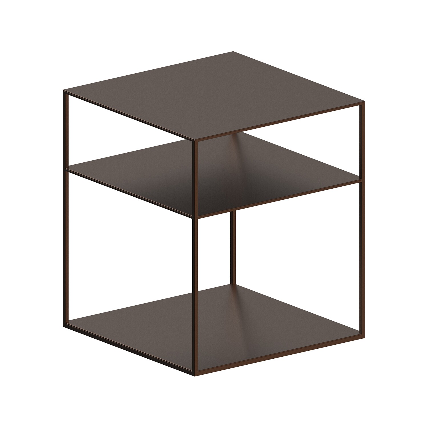 Slim Irony Triplet Side Table 40x40cm