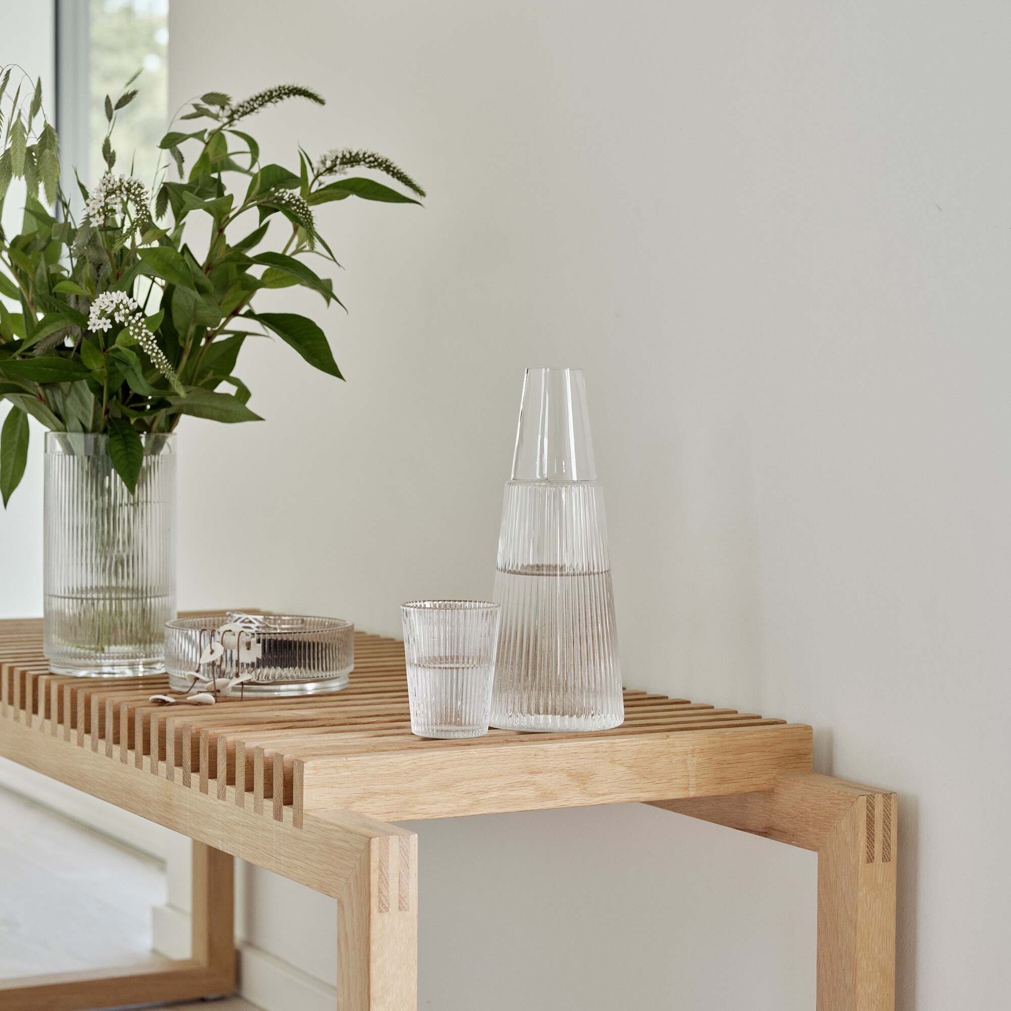 Pilastro Carafe 1L With Glass 0.2L