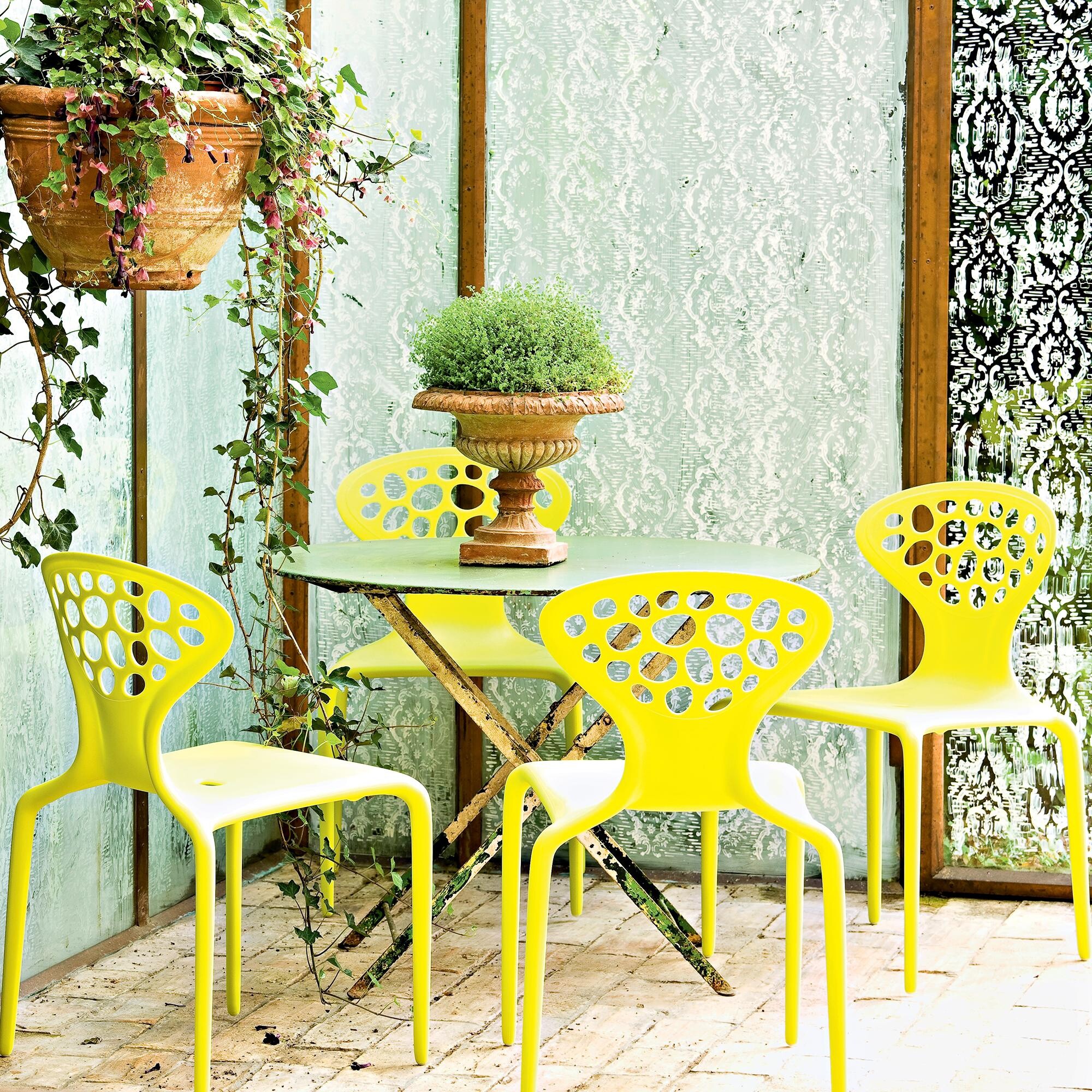 Supernatural Chair with perforated back