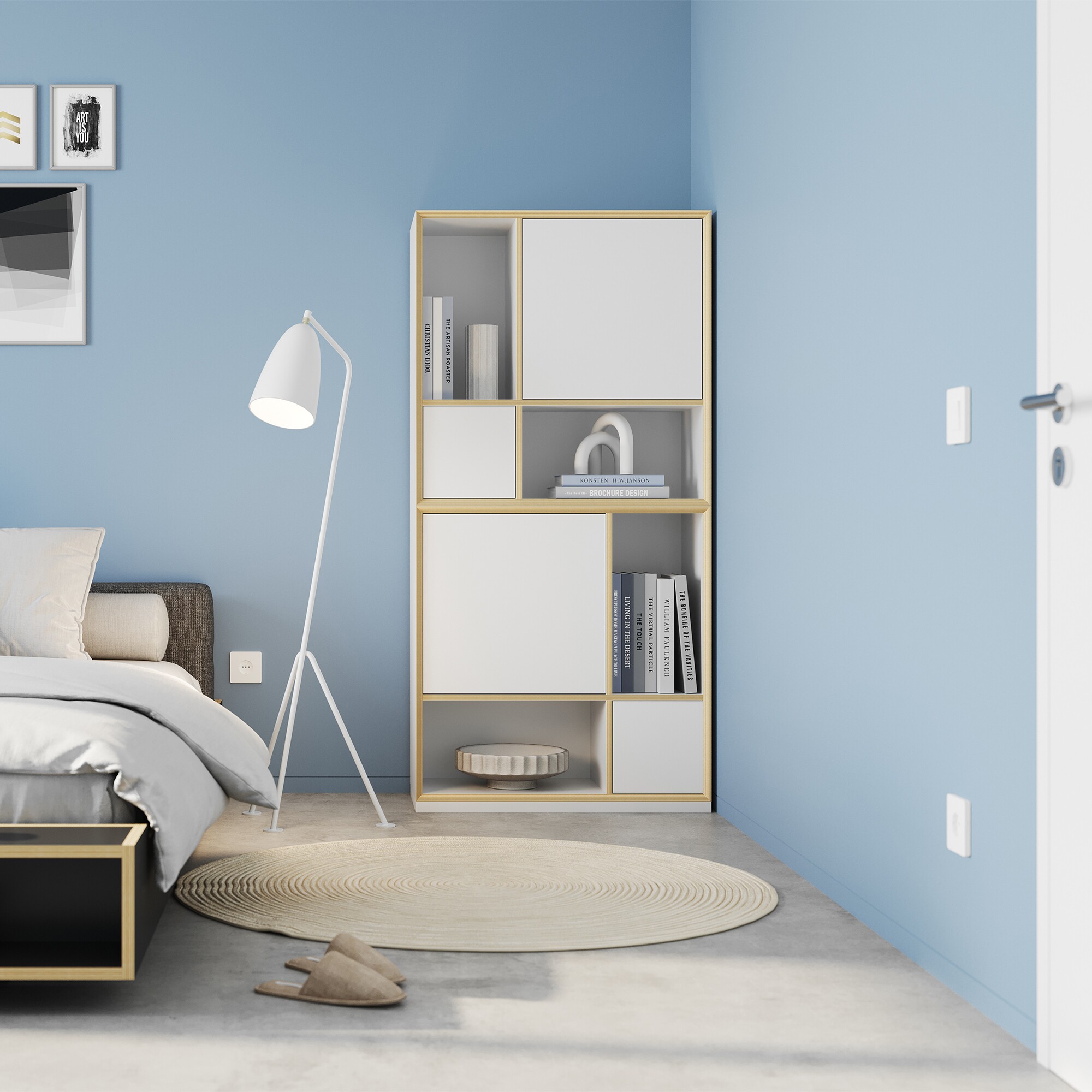 Vertiko Ply Combination 2 Floor Standing Shelf