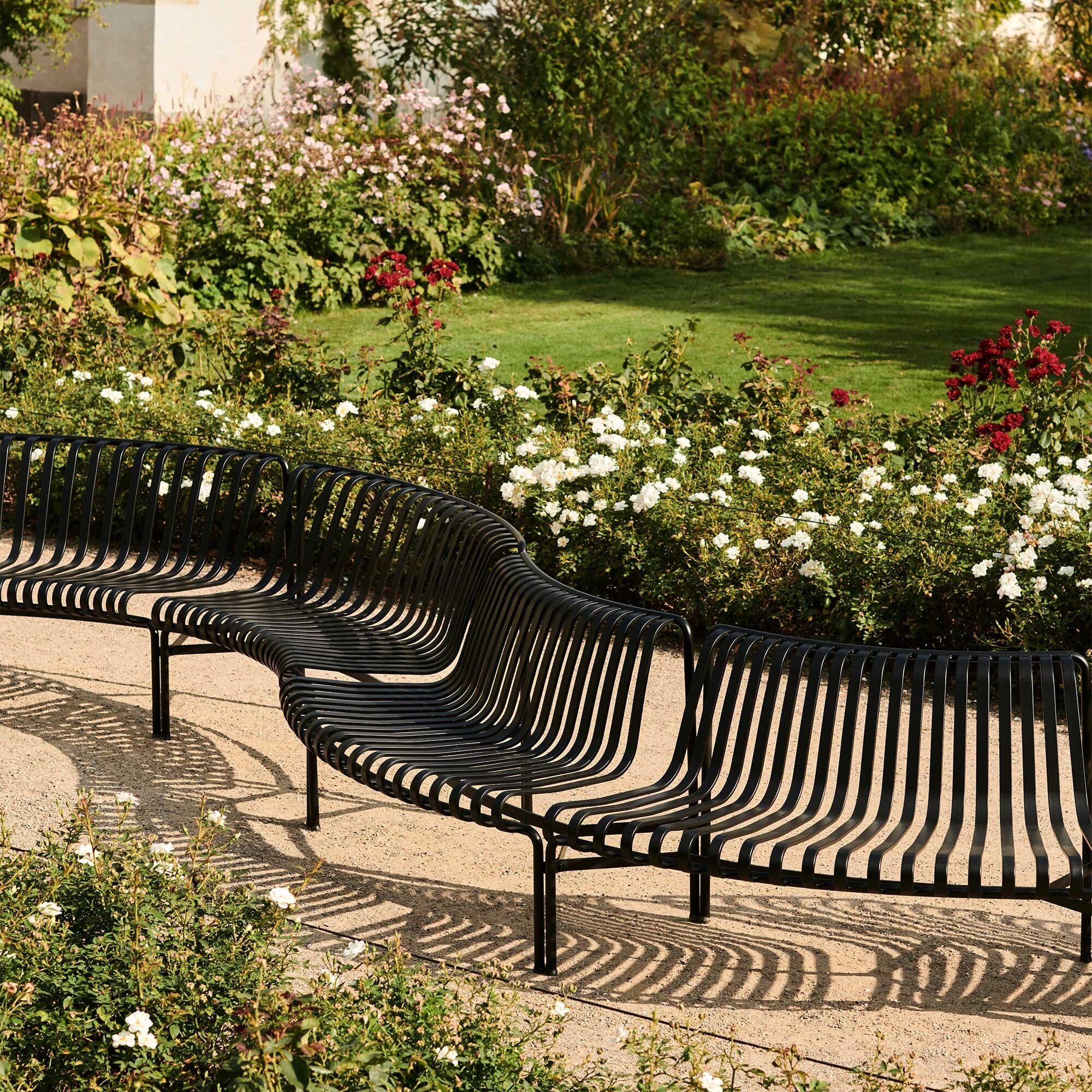 Palissade Dining Park Bench In/In Set of 2