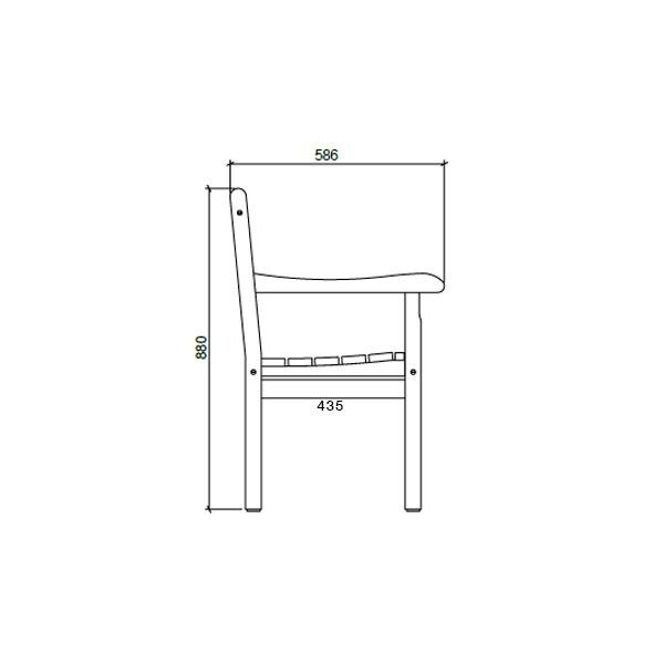 Skagerak Skagen Garden Bench 150cm