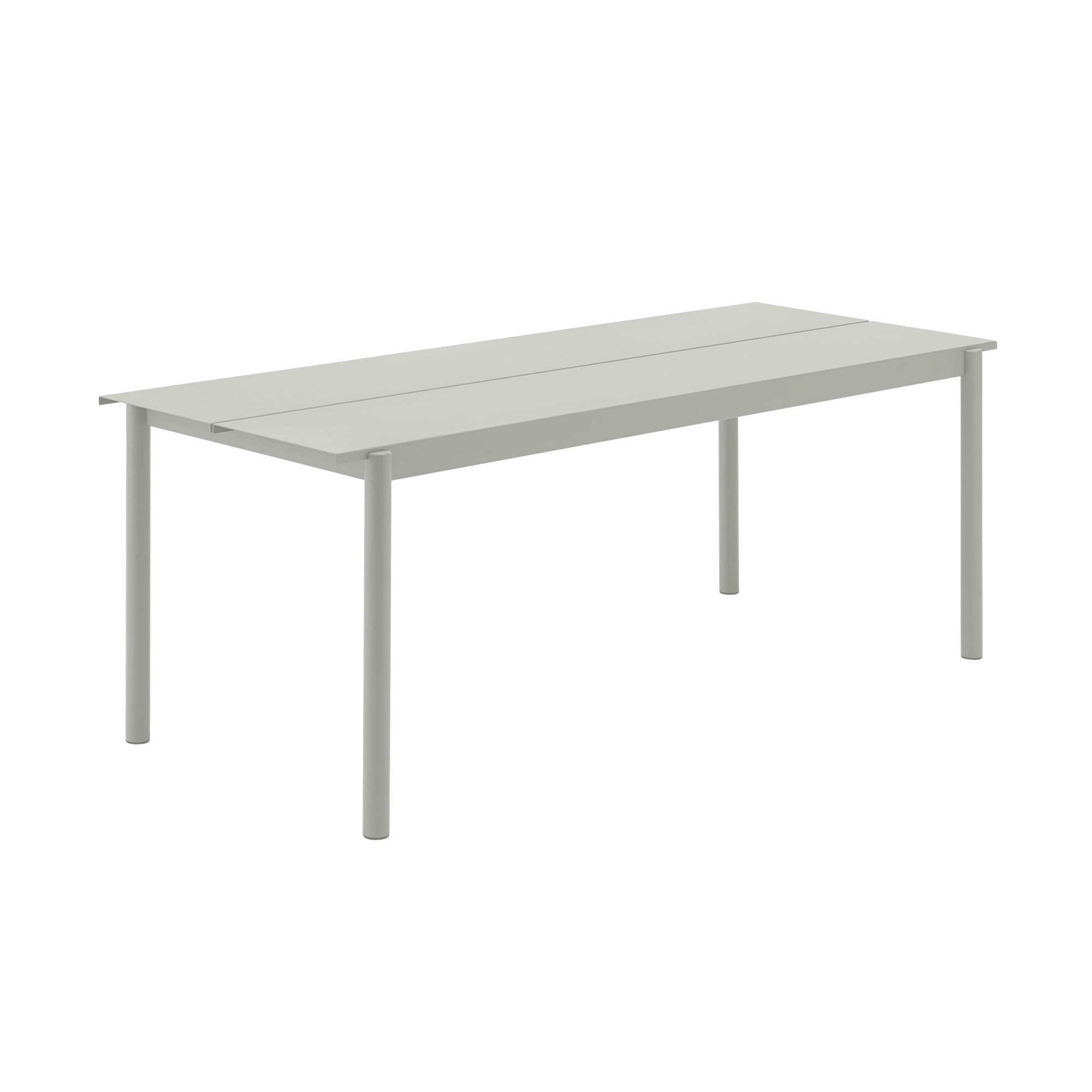 Linear Steel Outdoor Table 200x75cm