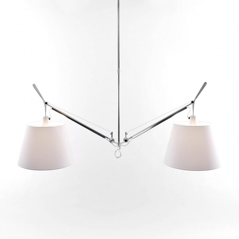 Tolomeo Sospensione Satin Ceiling Lamp