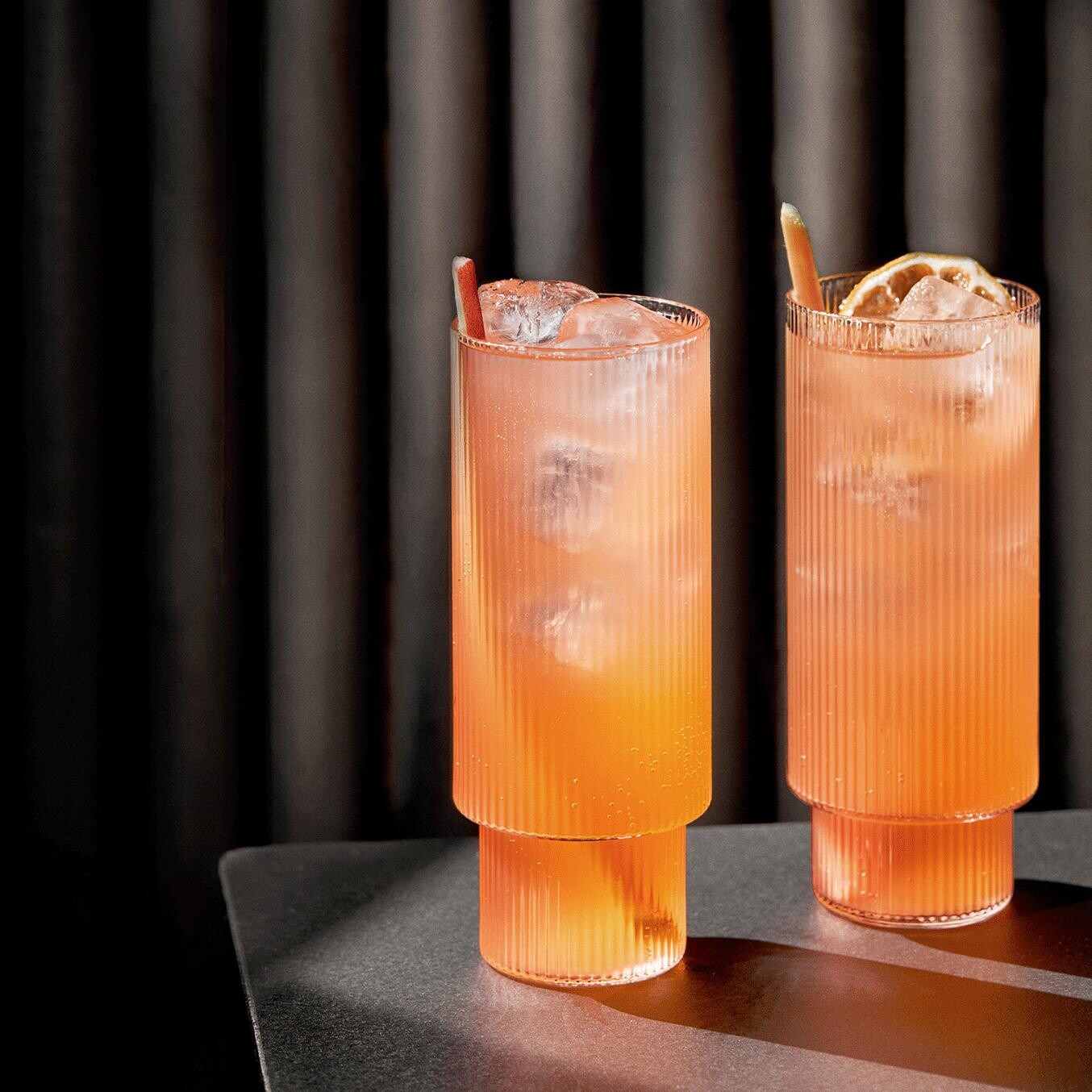 Ripple Longdrink Glass Set of 4