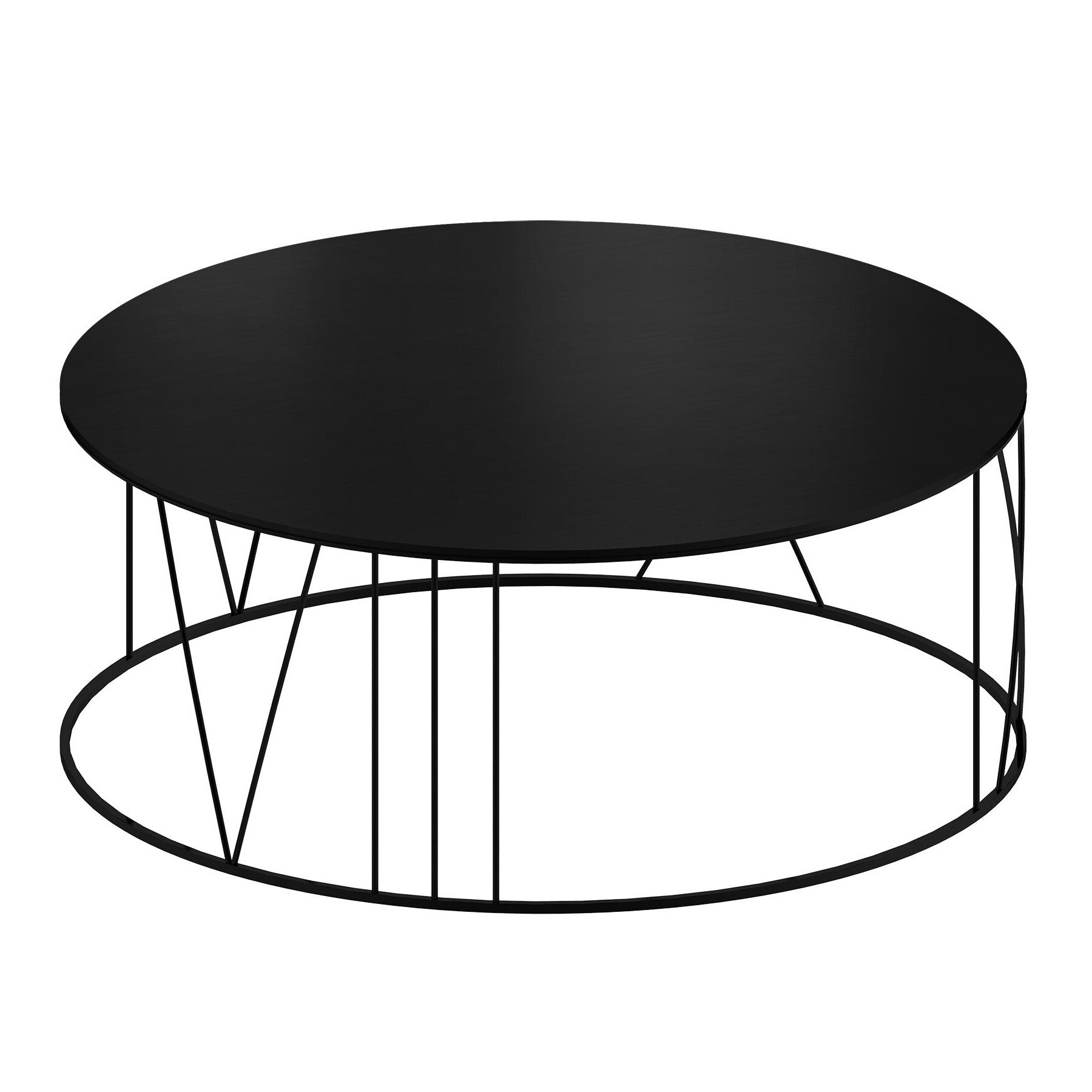 Roma Coffee Table Steel Ø100cm