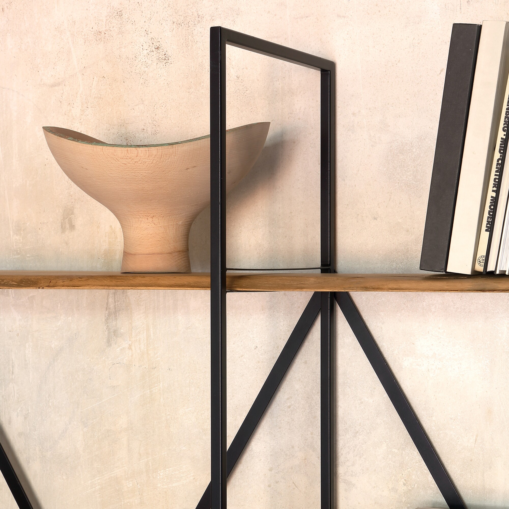 Slim Irony Bookcase 190x35x190cm