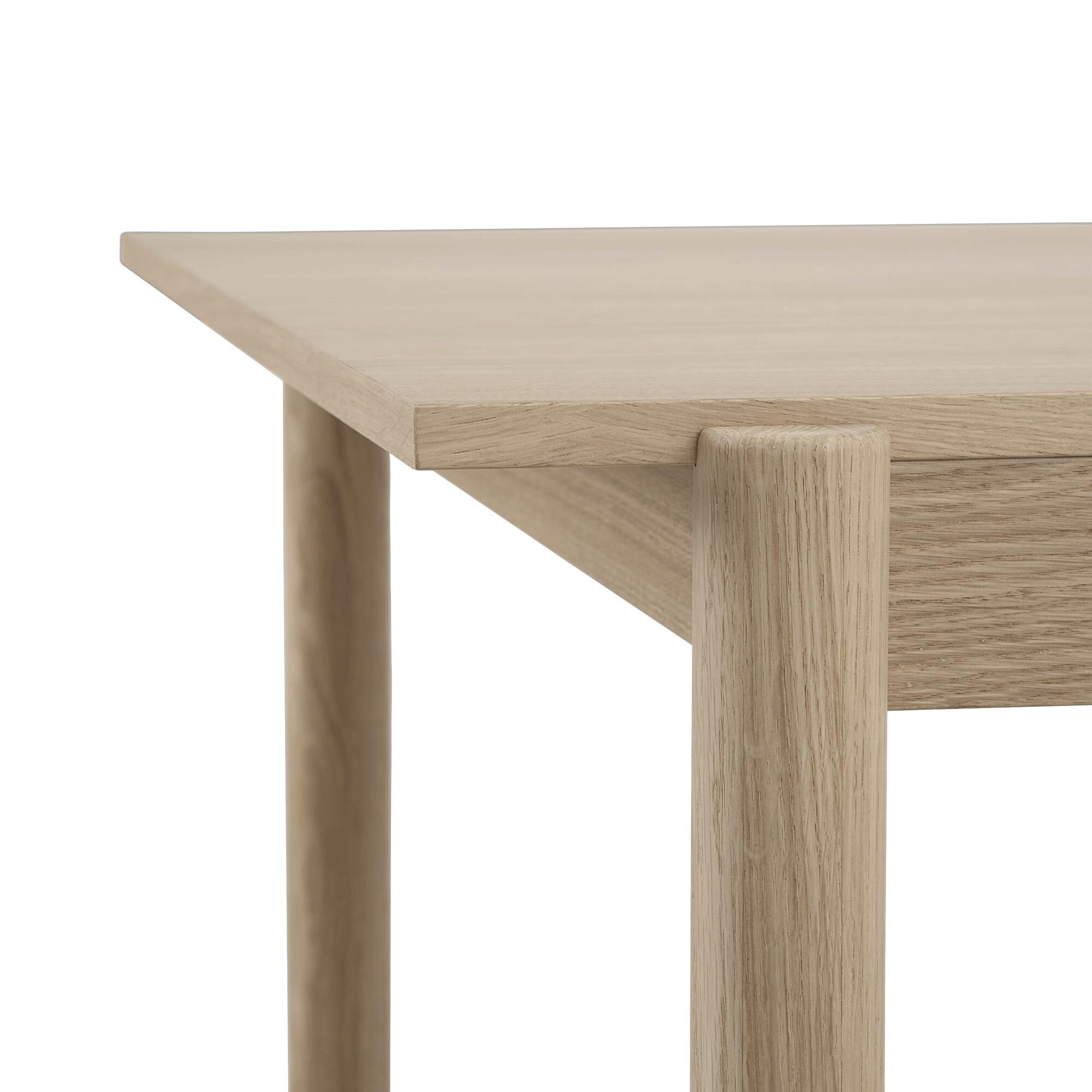Linear Wood Dining Table 140x85cm