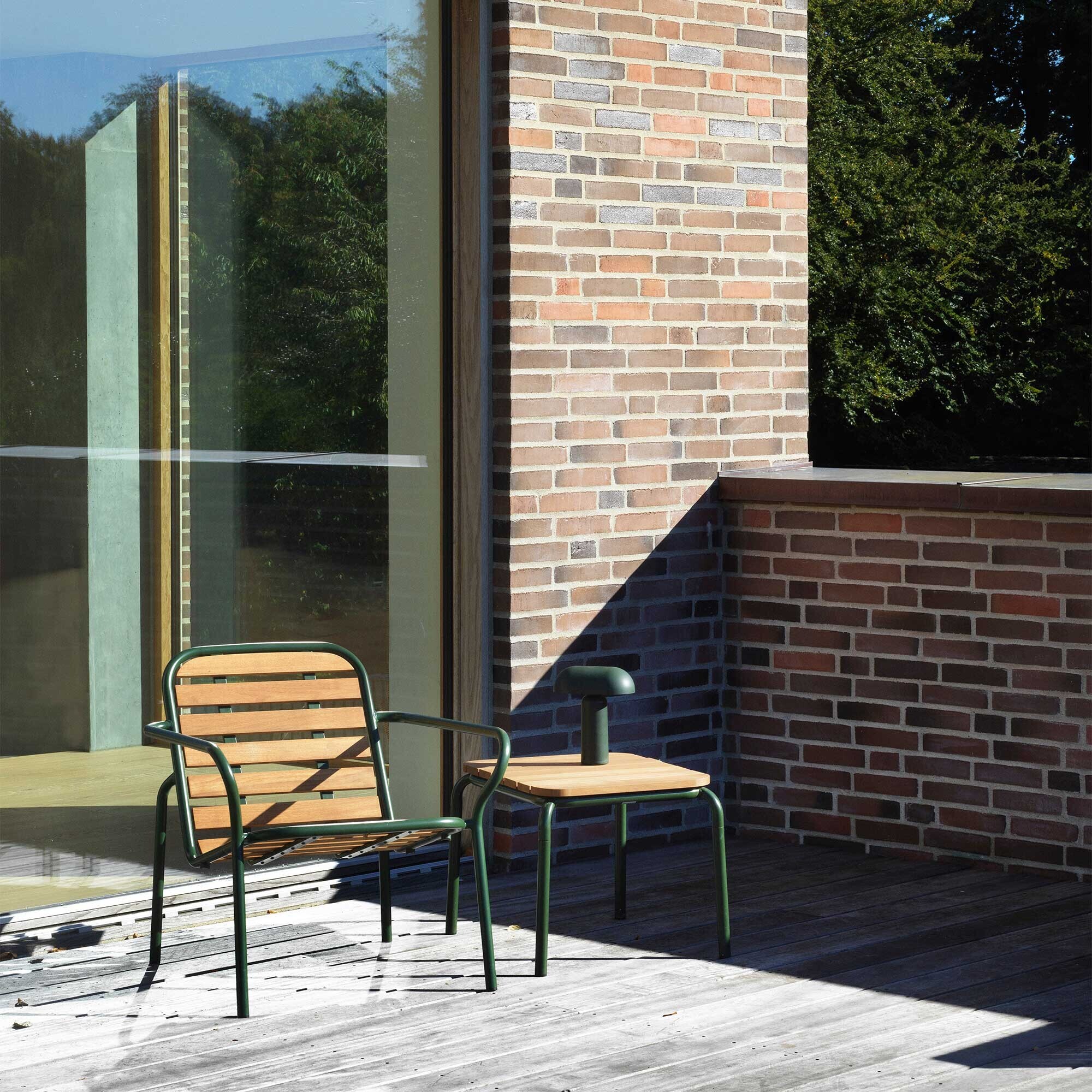 Vig Outdoor Lounge Chair Wood