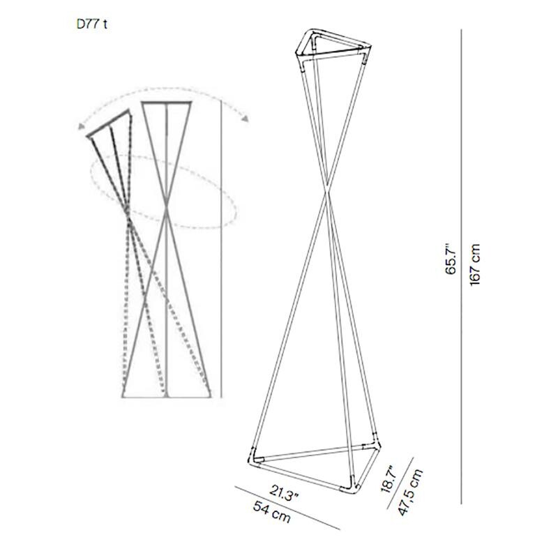 Tango D77 LED Floor Lamp