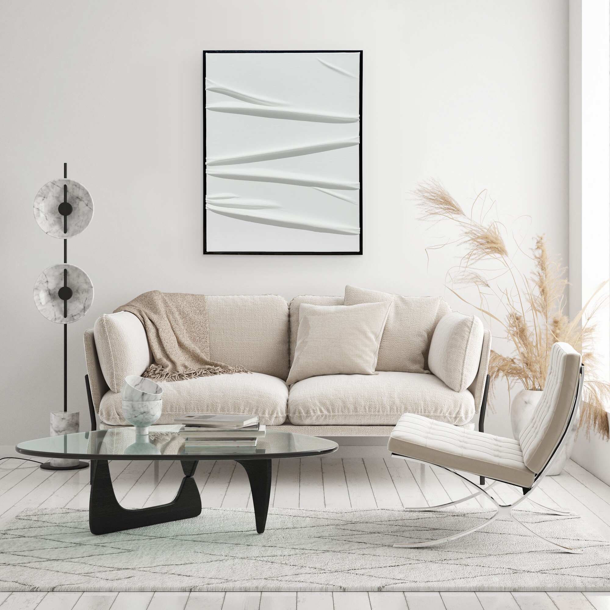 SAHAVA Pure 12 3D Wall Decoration 100x120cm