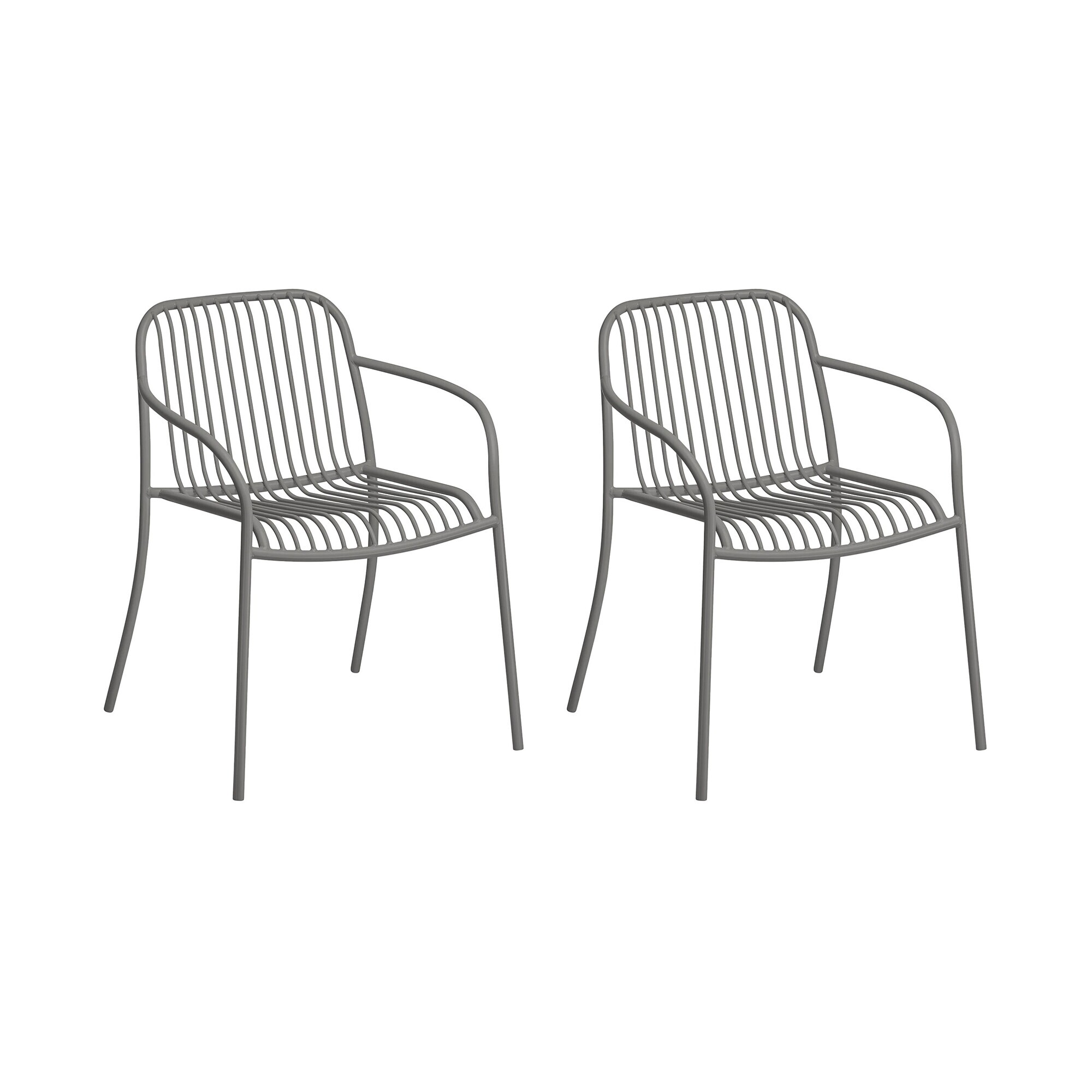 Yua Wire Outdoor Armchair Set of 2