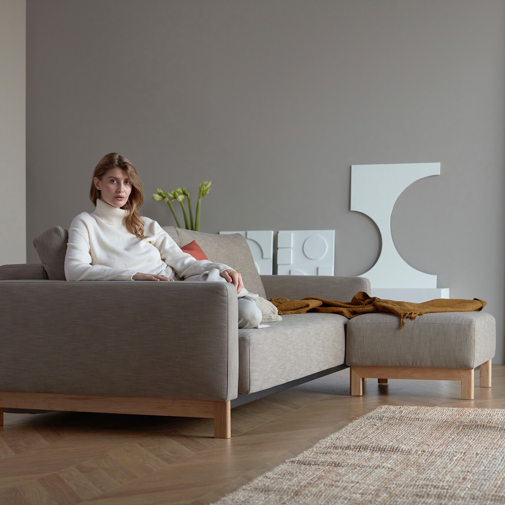 Pyxis Ottoman 66x66cm