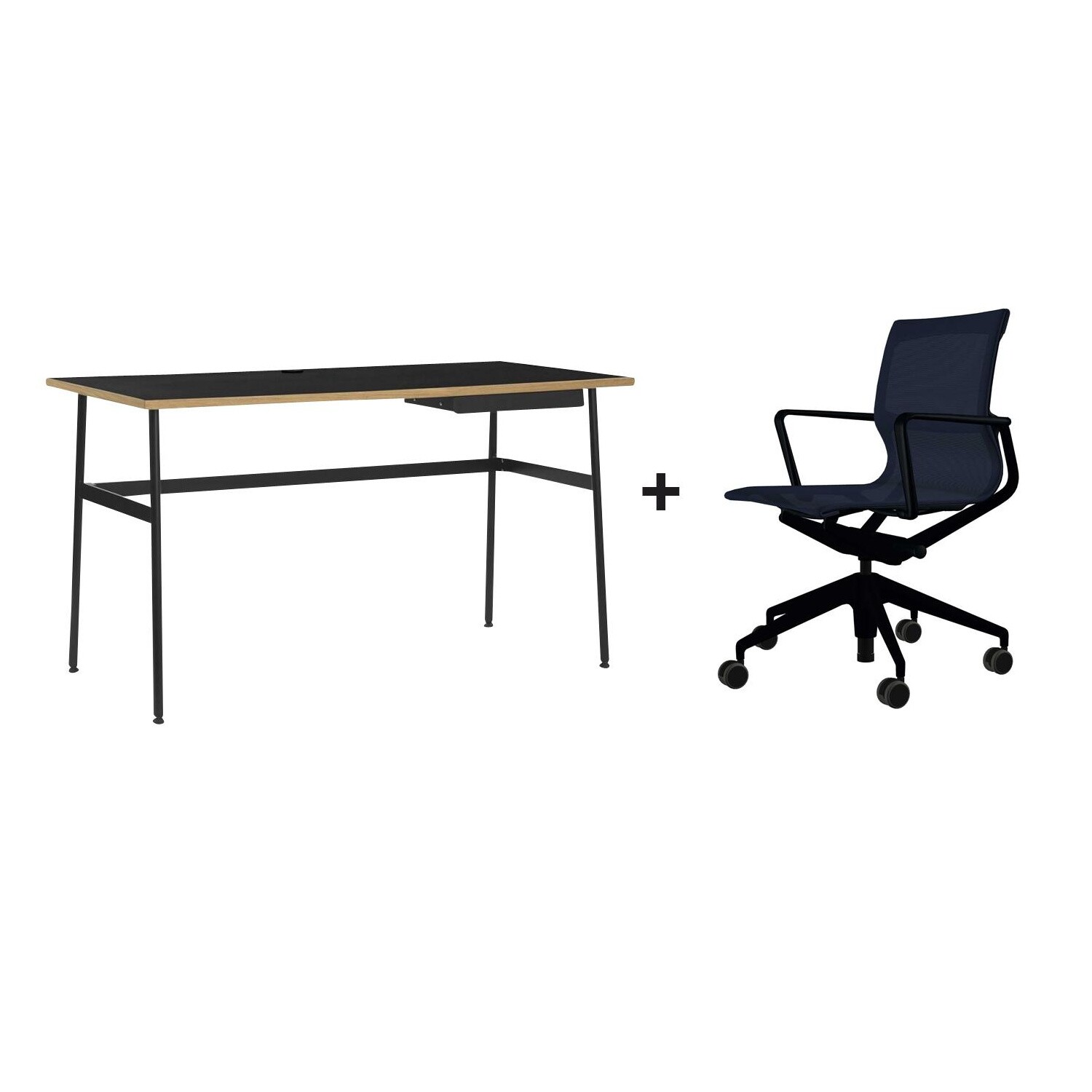 Promo Set Journal Office Table + Physix Office Chair