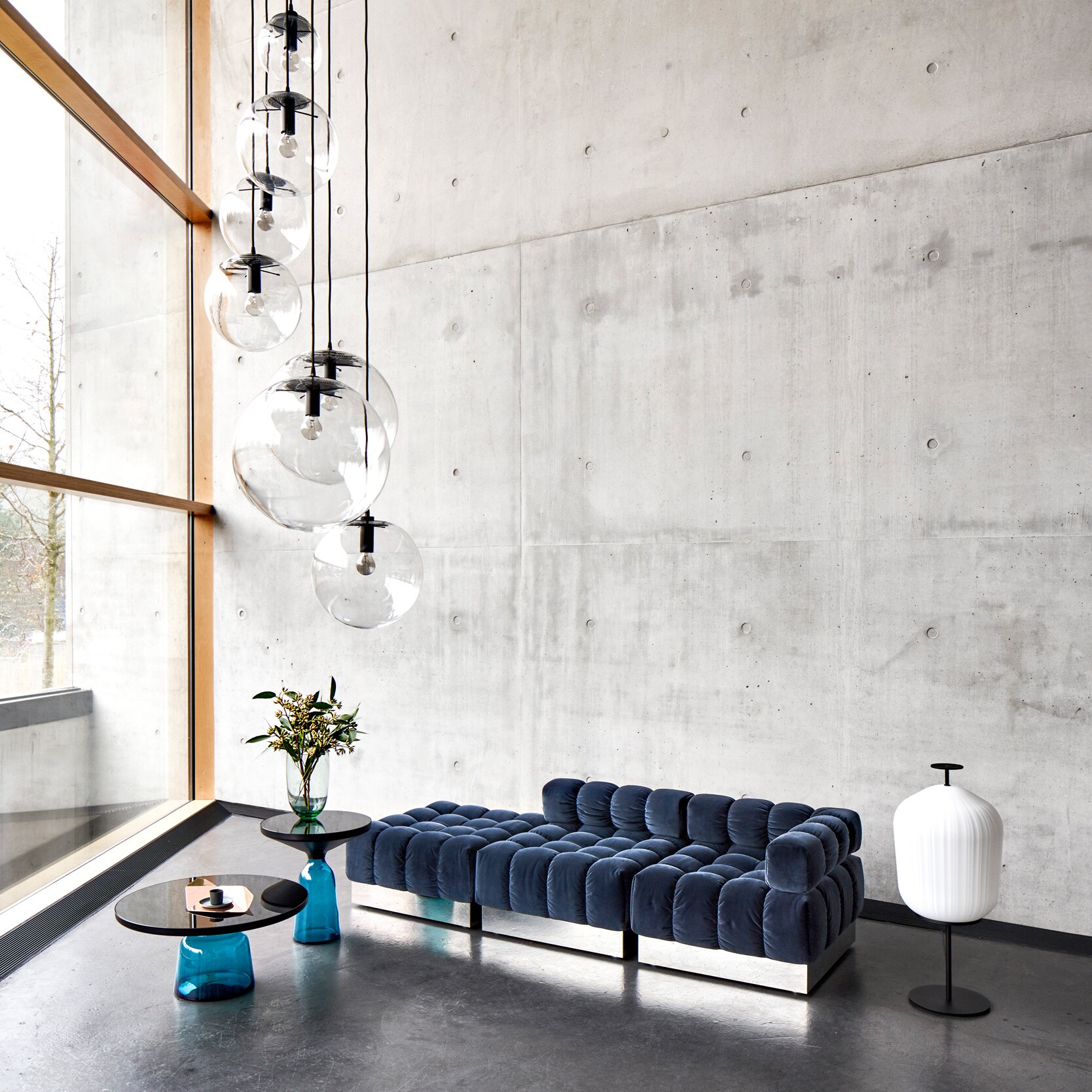 Plissée LED Floor Lamp