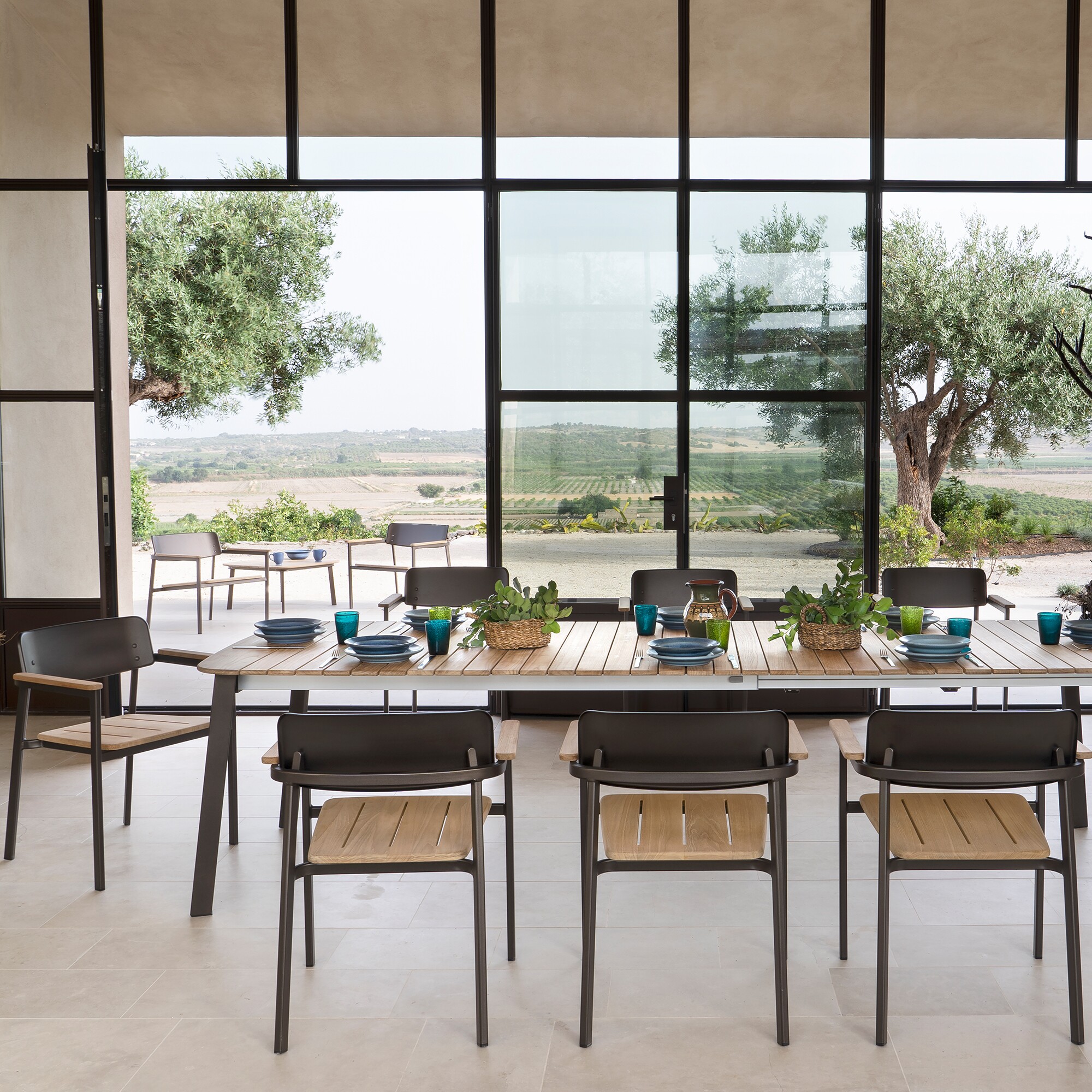 Shine Garden Table 225x100cm