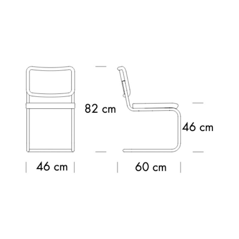 S 32 SPV Cantilever Chair Upholstered