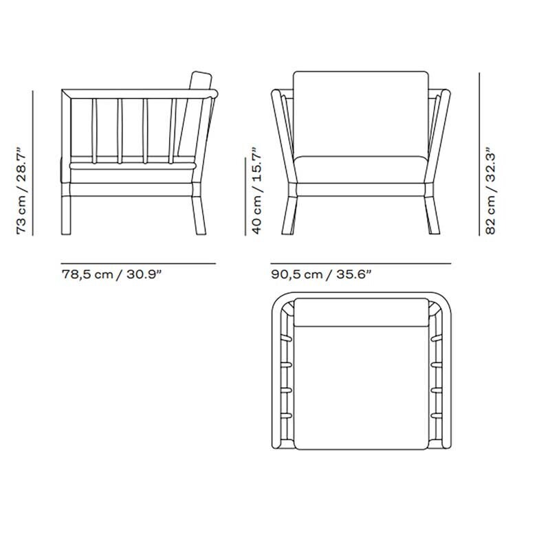 Skagerak Tradition Outdoor Lounge Chair