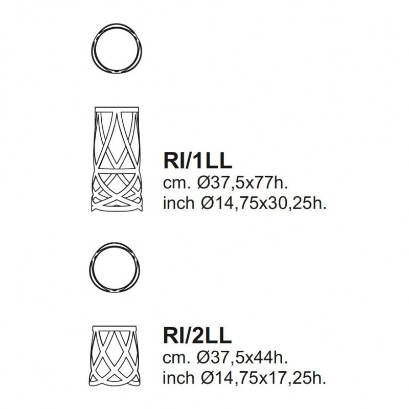 Ribbon Stool/Bar Stool H 77cm