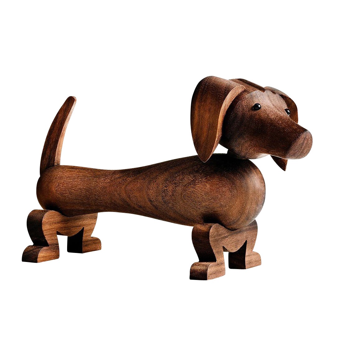 Wooden Figurine Dog