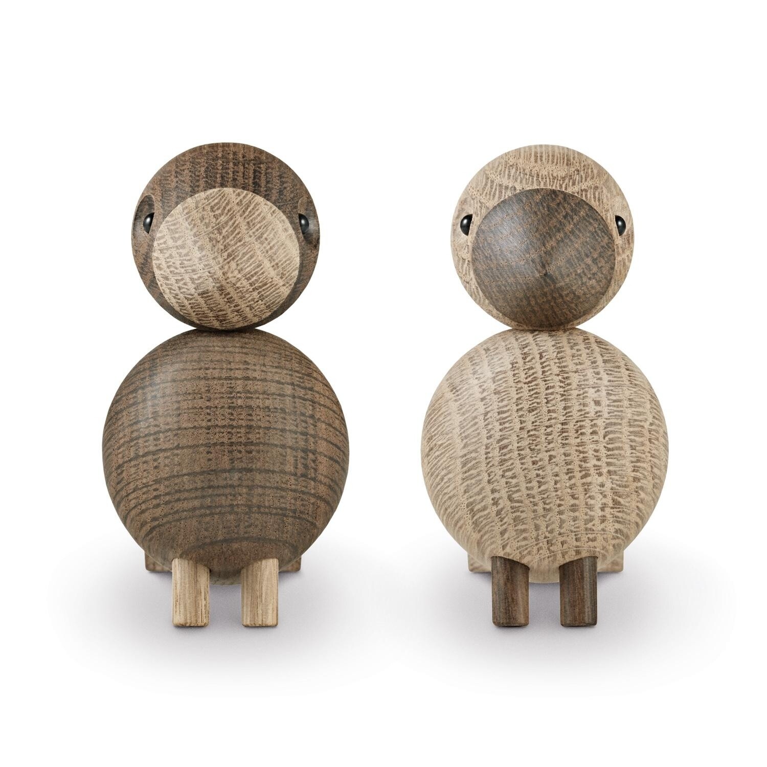 Wooden Figurines Lovebirds