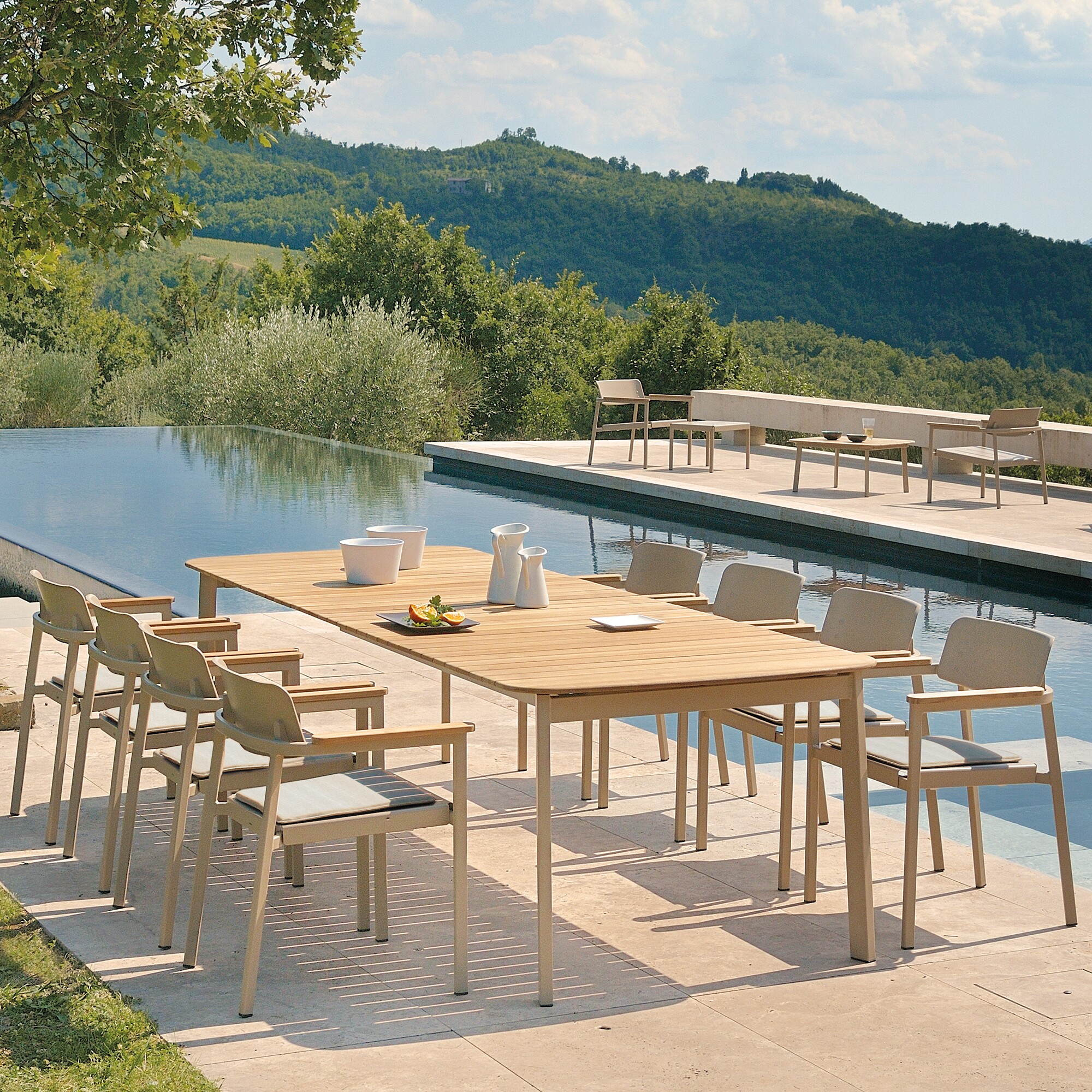 Shine Garden Table 225x100cm