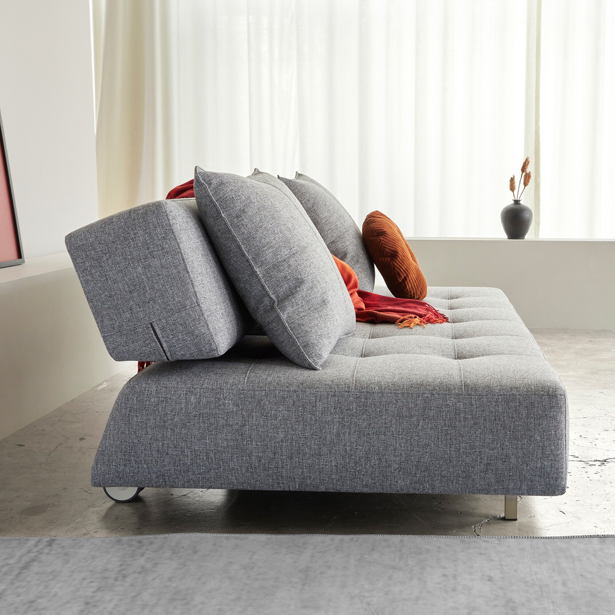 Long Horn Deluxe Excess Sofa Bed 210x114cm